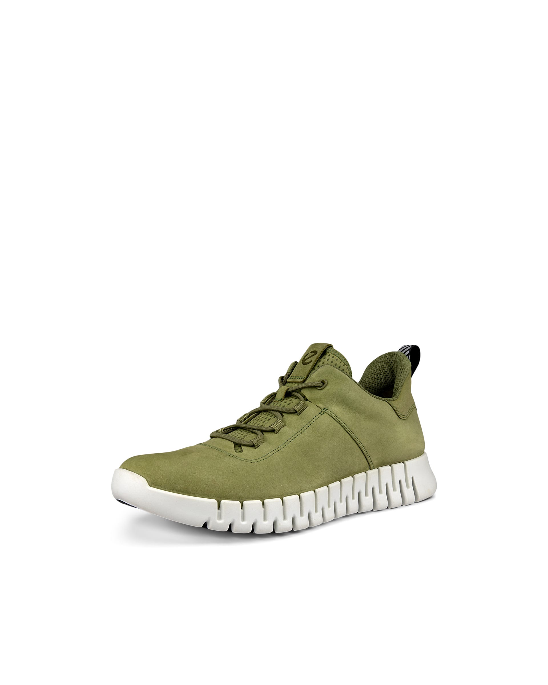Men's ECCO® Gruuv Nubuck Sneaker Green - Main Image