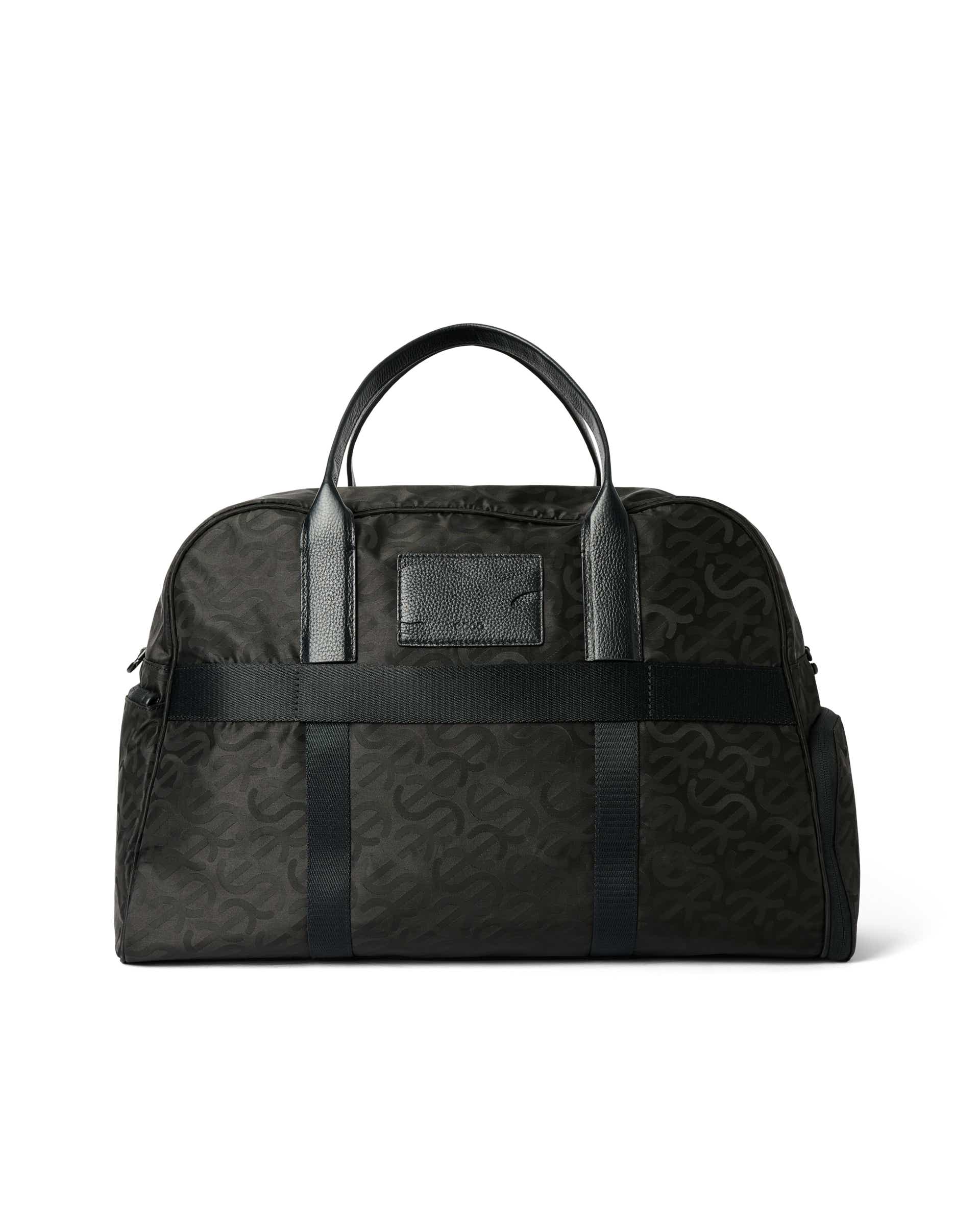 ECCO® GOLF BOSTON Leder-Dufflebag - Schwarz - Back