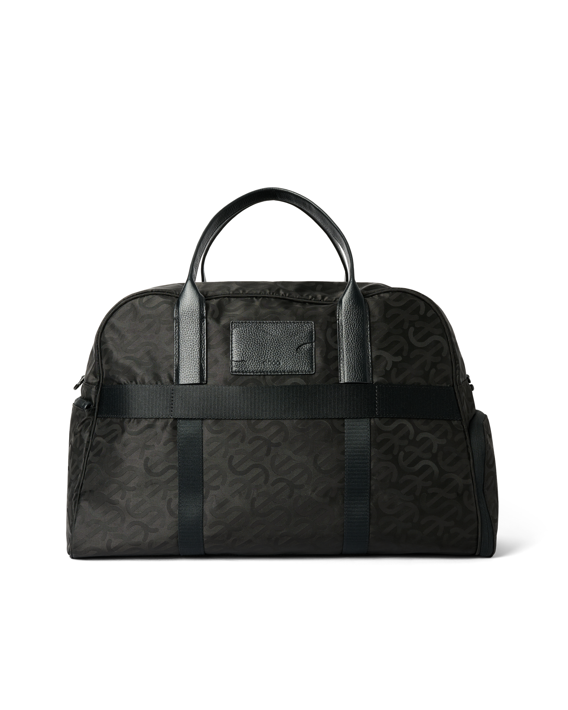 ECCO® GOLF BOSTON Leder-Dufflebag - Schwarz - Back