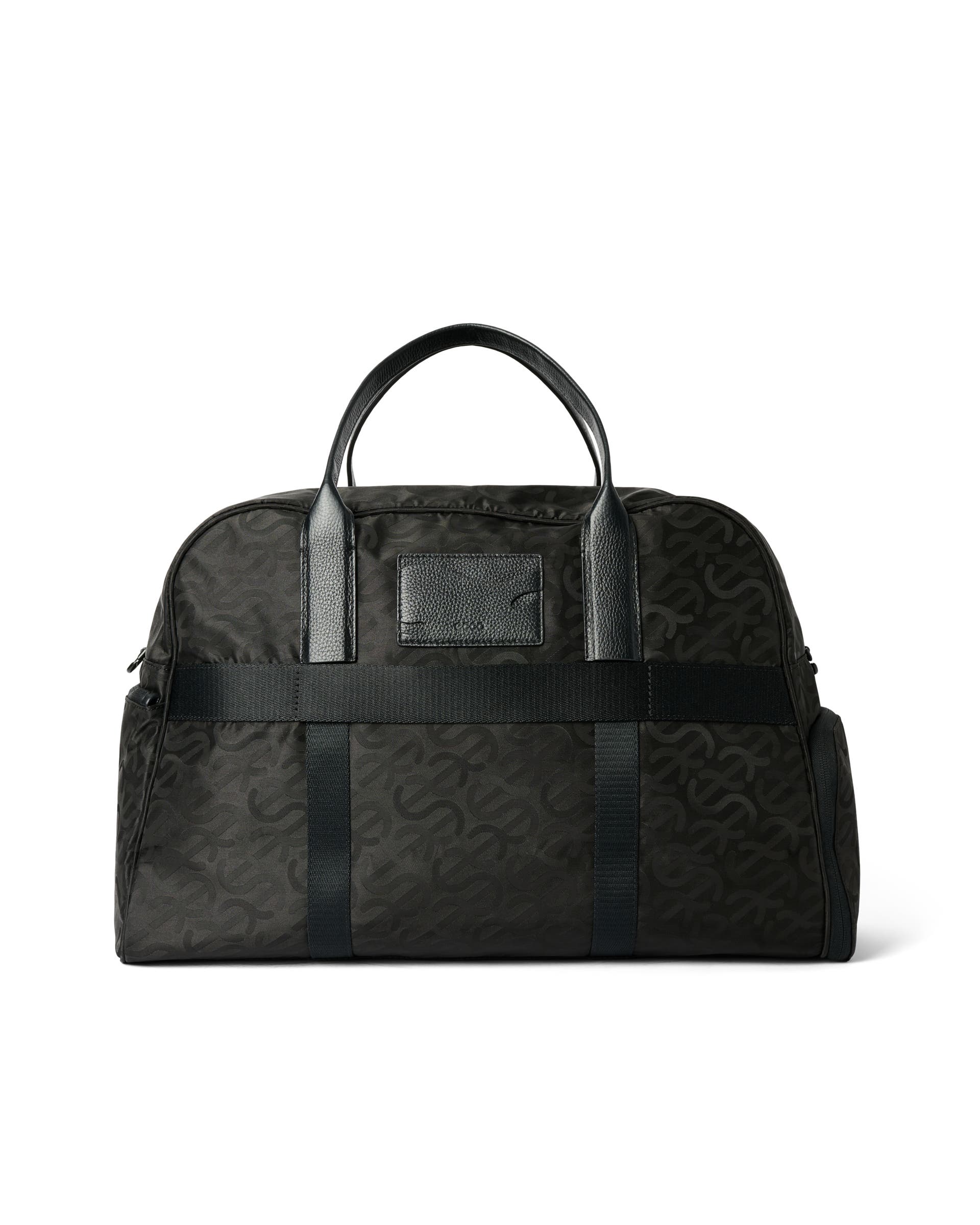 ECCO® GOLF BOSTON Leder-Dufflebag - Schwarz - Back