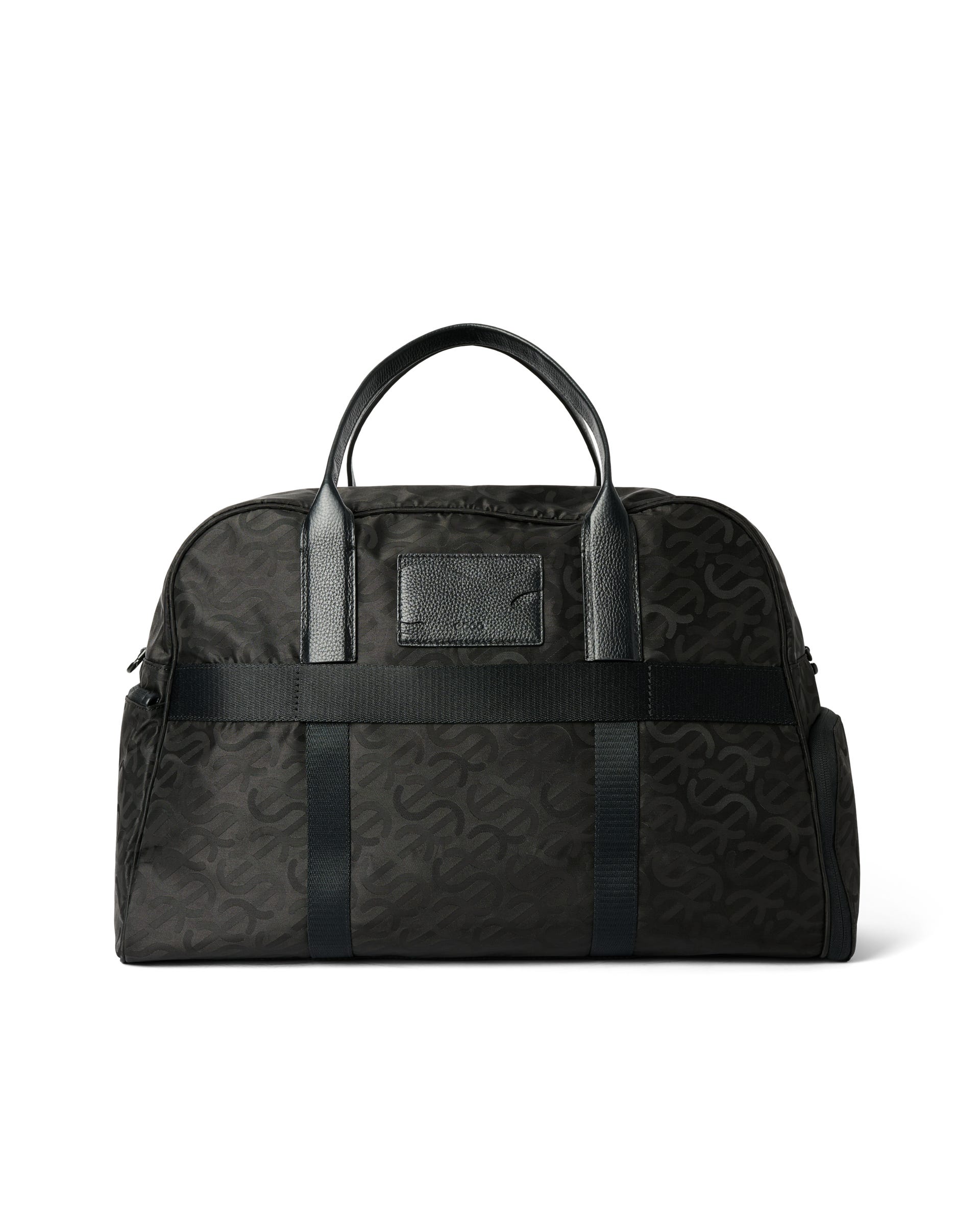 ECCO® GOLF BOSTON Leder-Dufflebag - Schwarz - Back