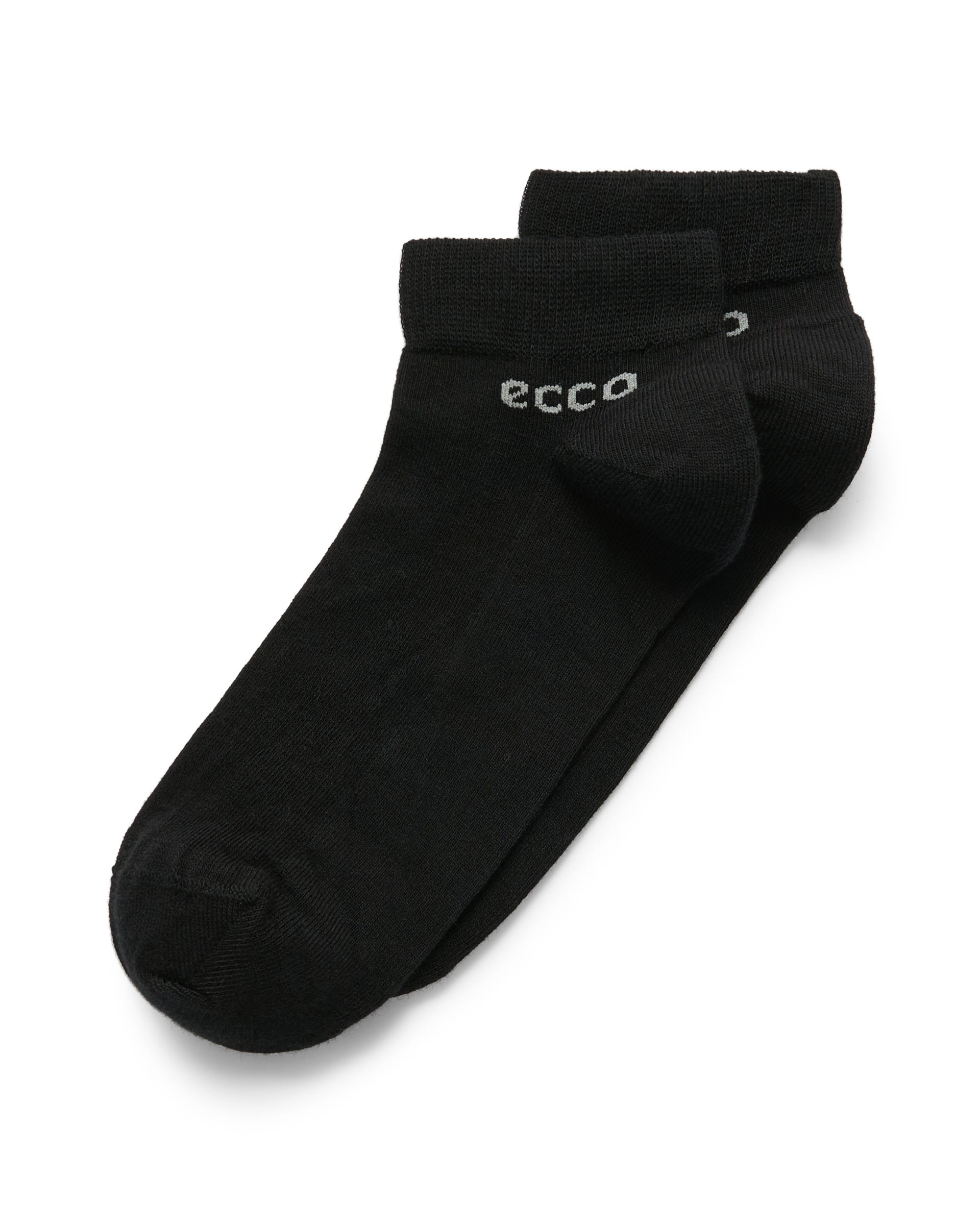 Unisex nízke ponožky (2 páry) ECCO® Longlife - Čierna - Detail-2