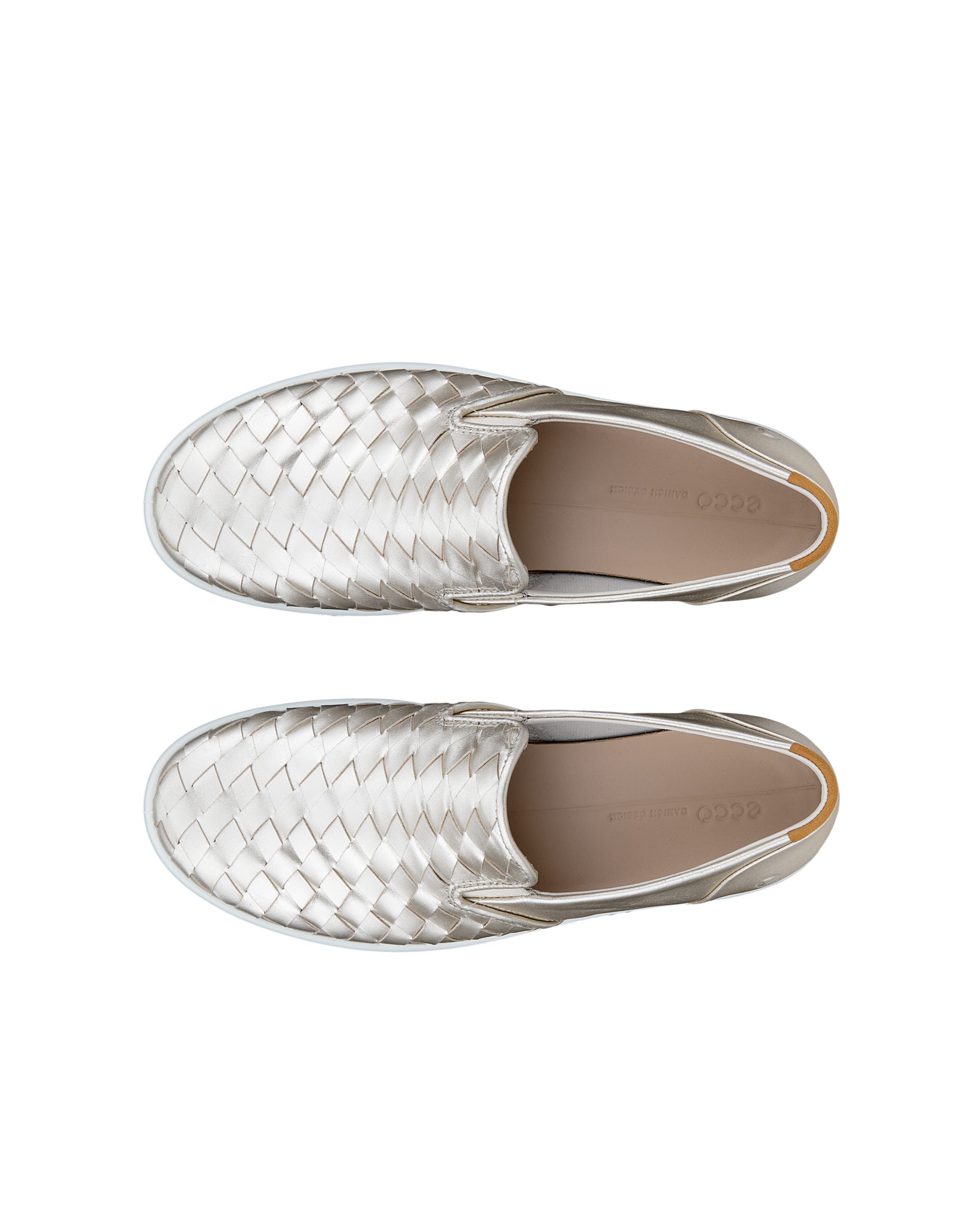 ECCO SOFT 7 Womens SLIP ON WOVEN ウィメンズ レザースニーカー