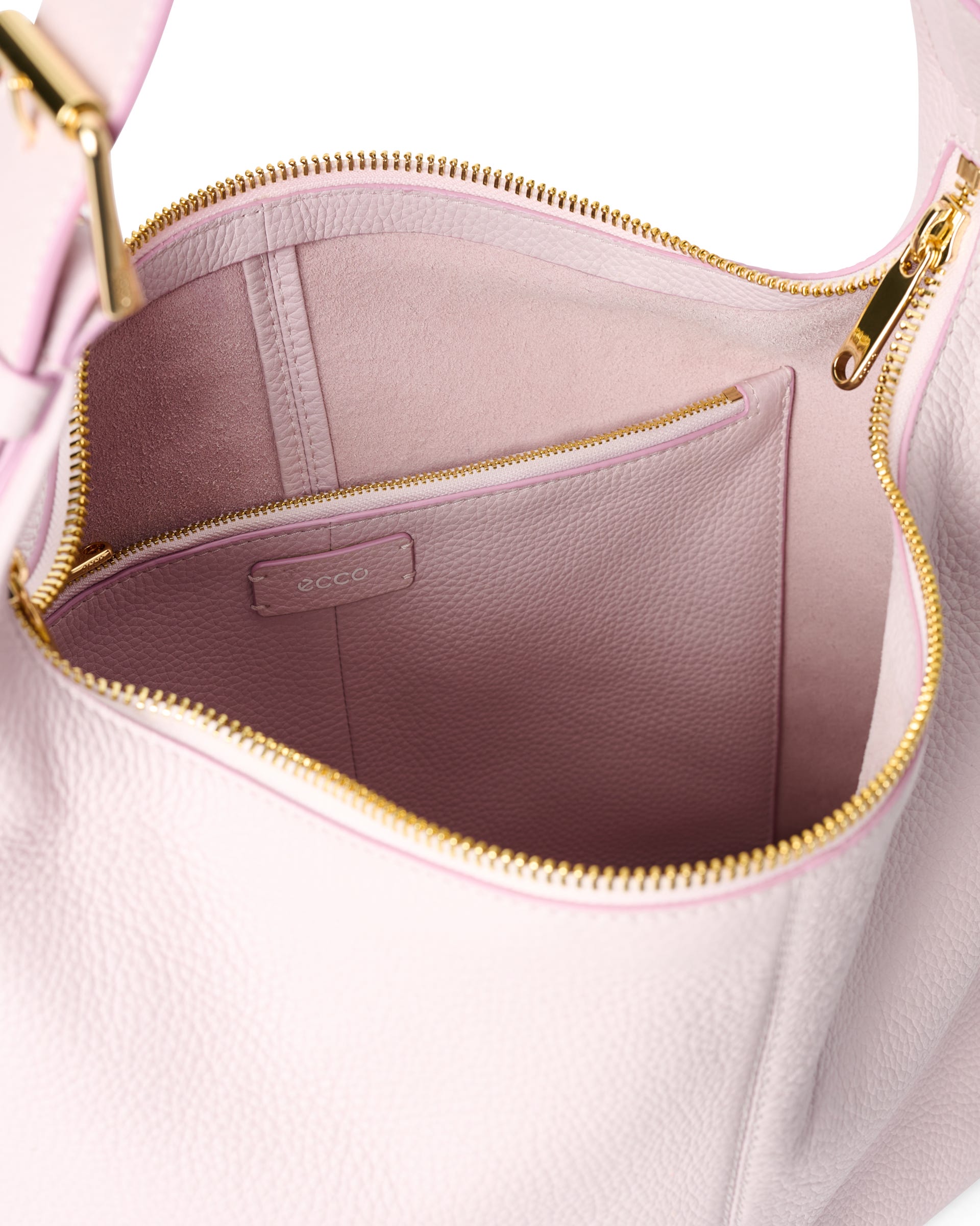 ECCO HOBO BAG MEDIUM - Pink - Inside