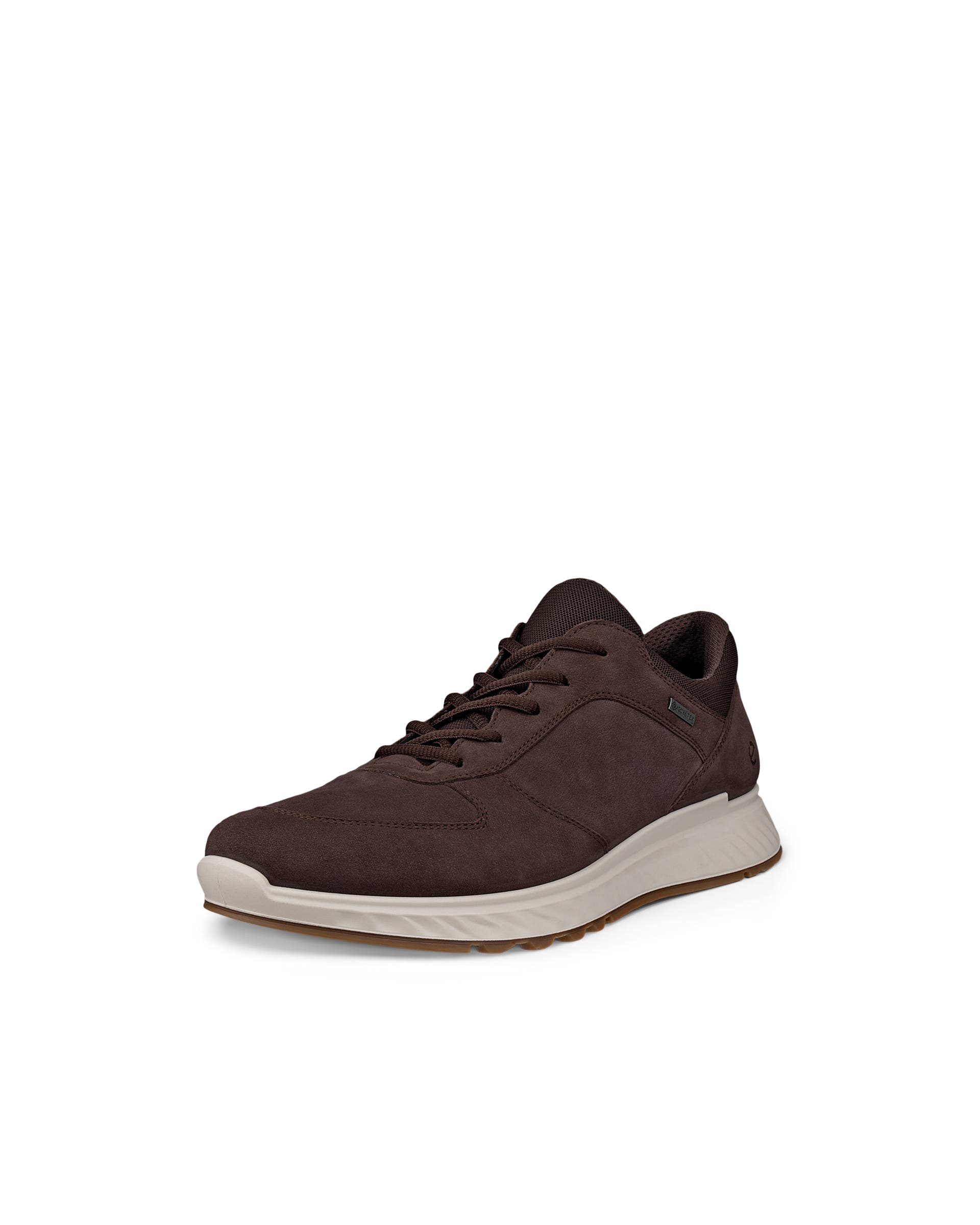 ECCO® Exostride Outdoor nubucksneaker med Gore-Tex herr - Brun - Main