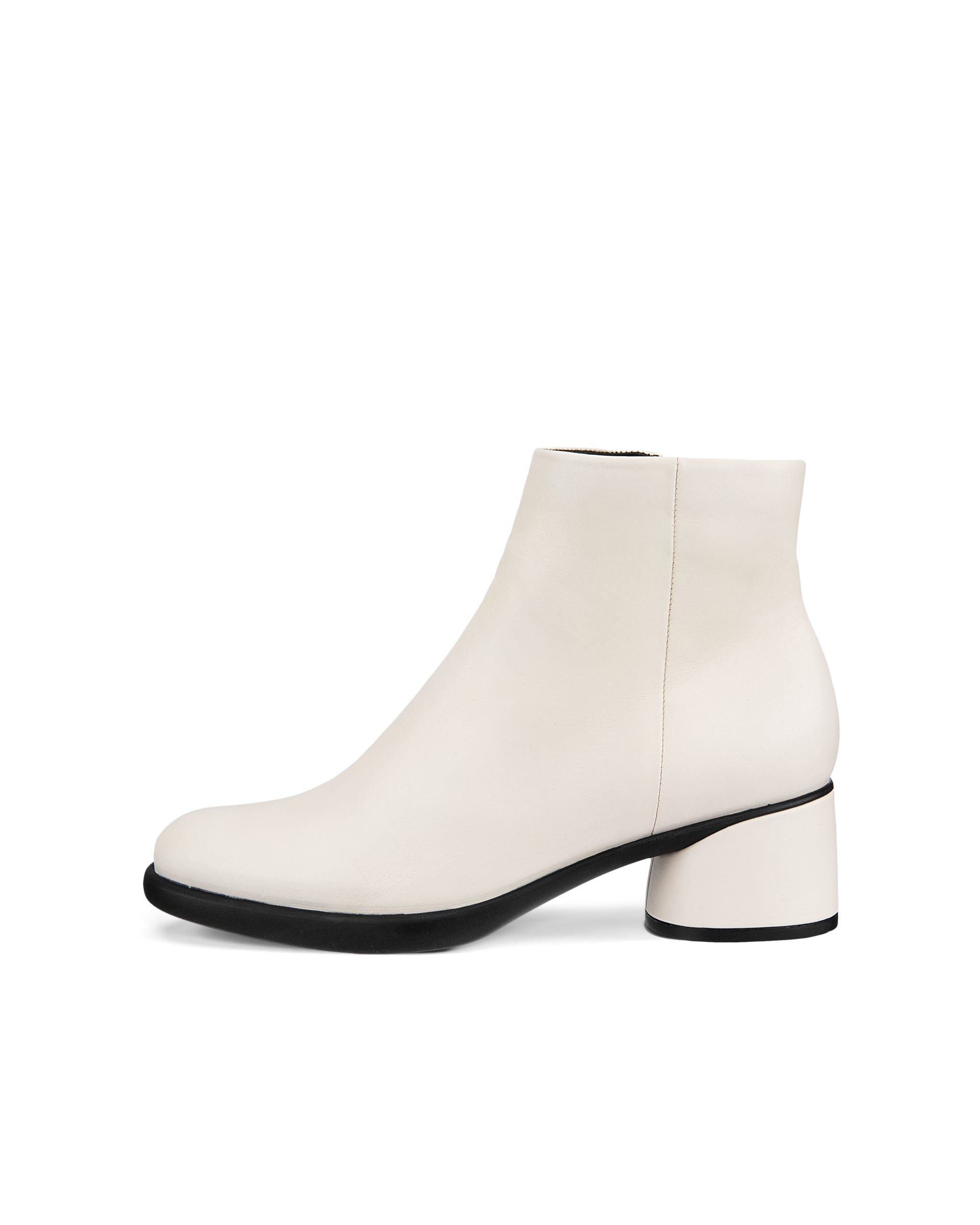 ECCO® Sculpted Lx 35 Damen Halbhoher Stiefel aus Leder - Beige - Outside