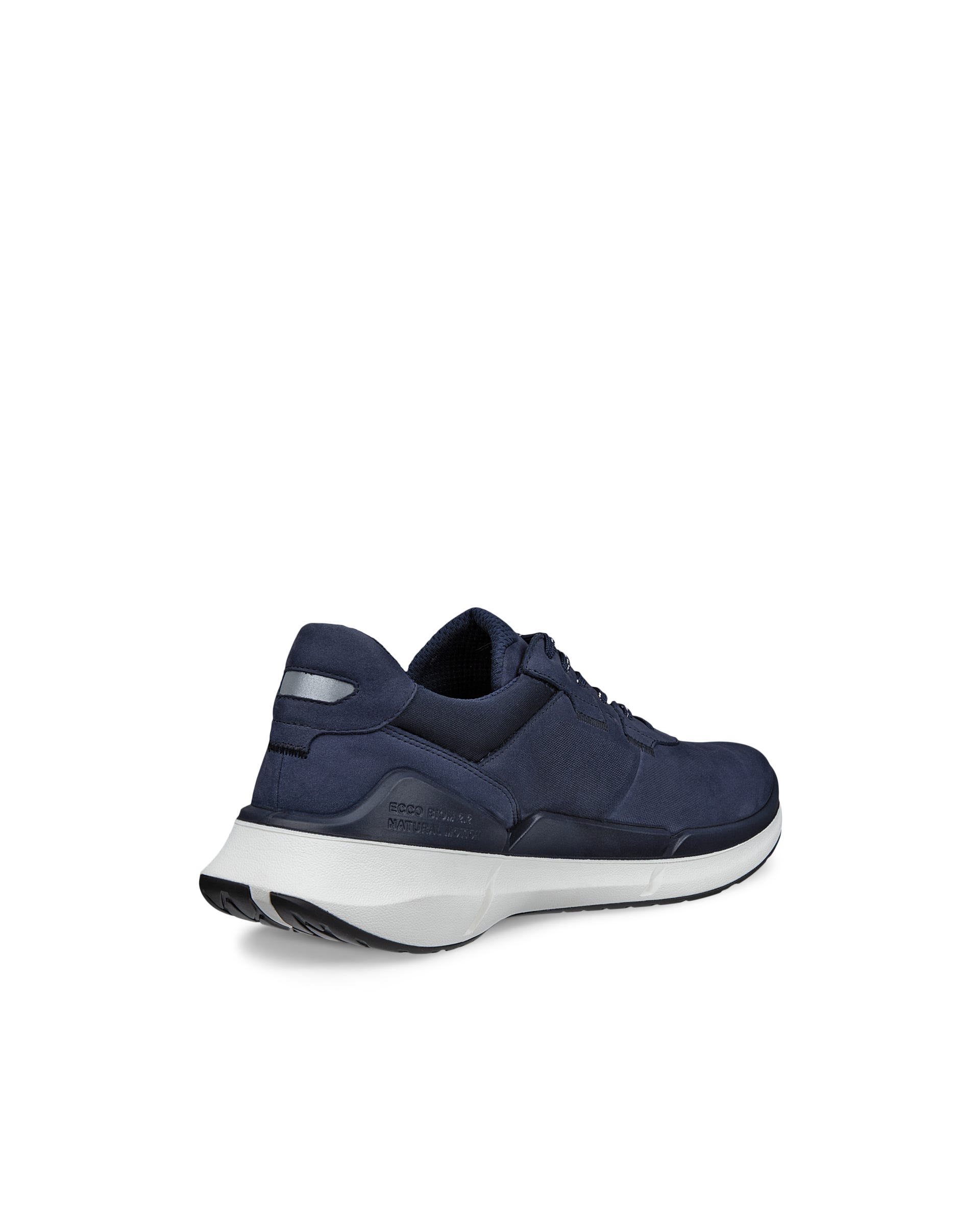 Men's ECCO® BIOM 2.2 Nubuck Trainer - Blue - Back
