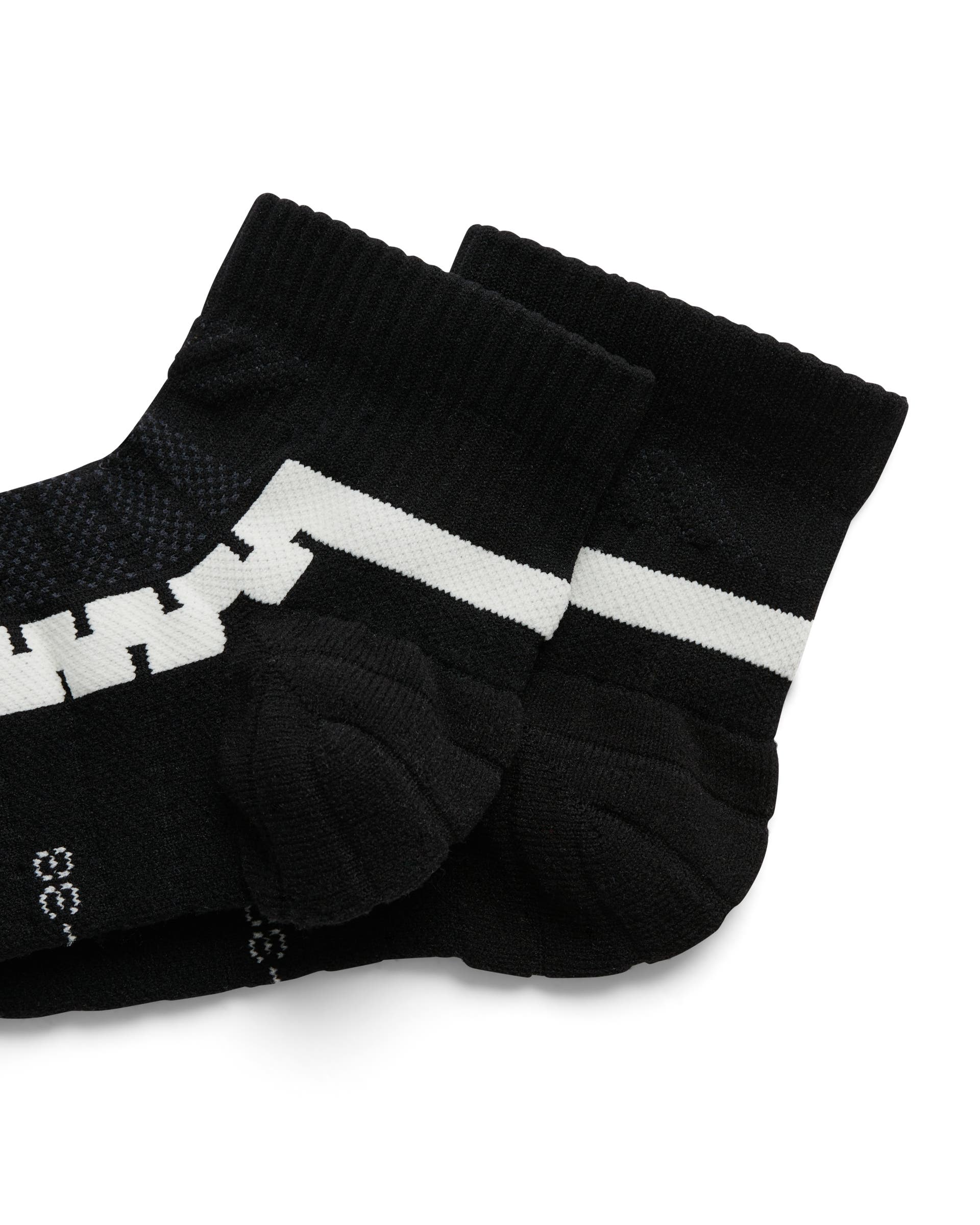 ECCO® chaussettes basses fonctionnelles unisex - Noir - Detail-1