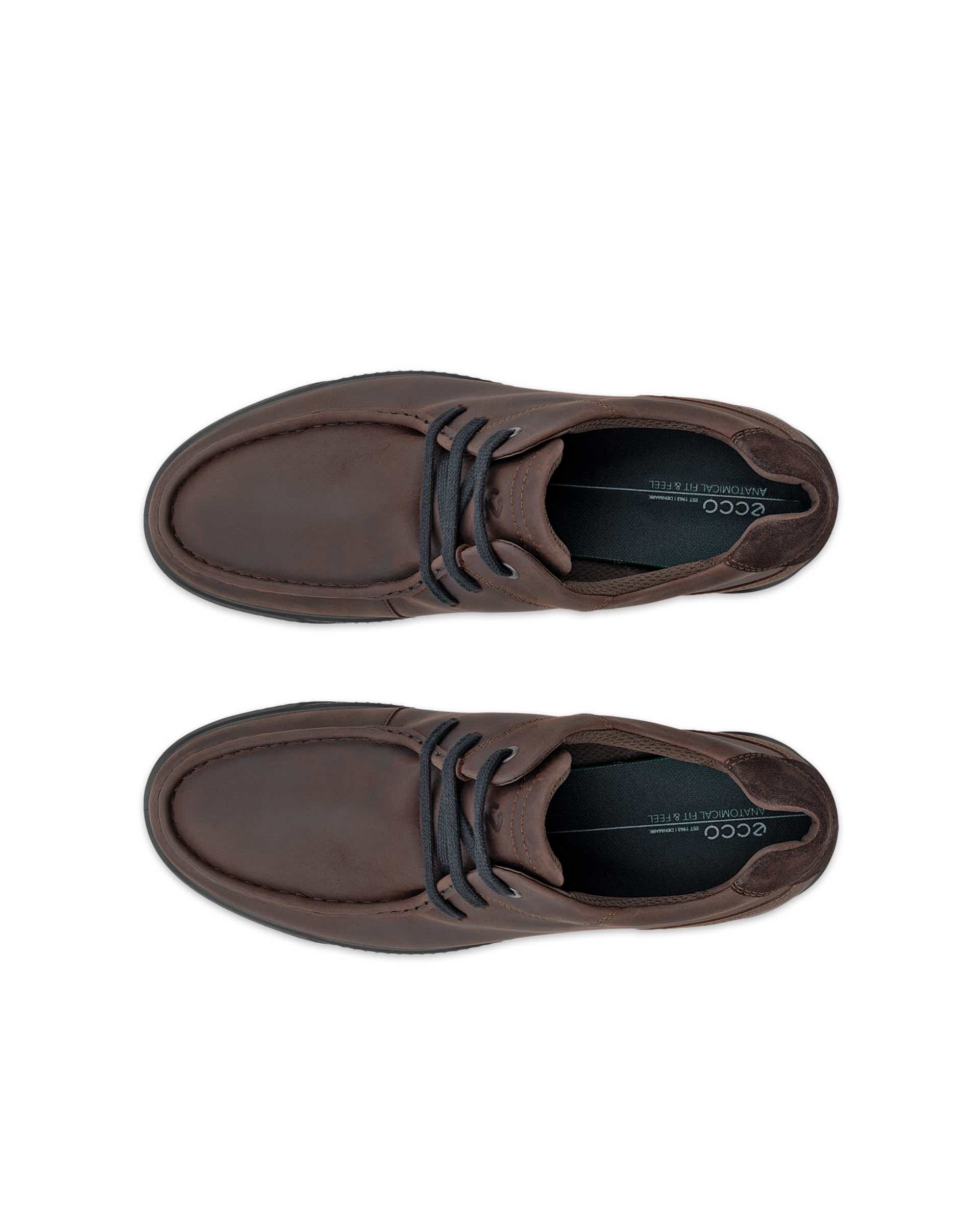 ECCO® BYWAY slip-on sko i nubuck til herrer - Brun - Top left pair