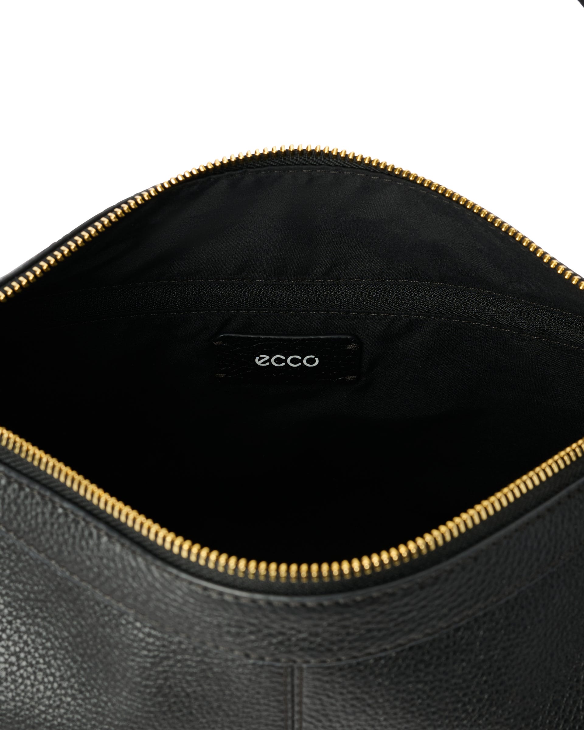 ECCO® Hobo bőr hobo táska - Fekete - Inside