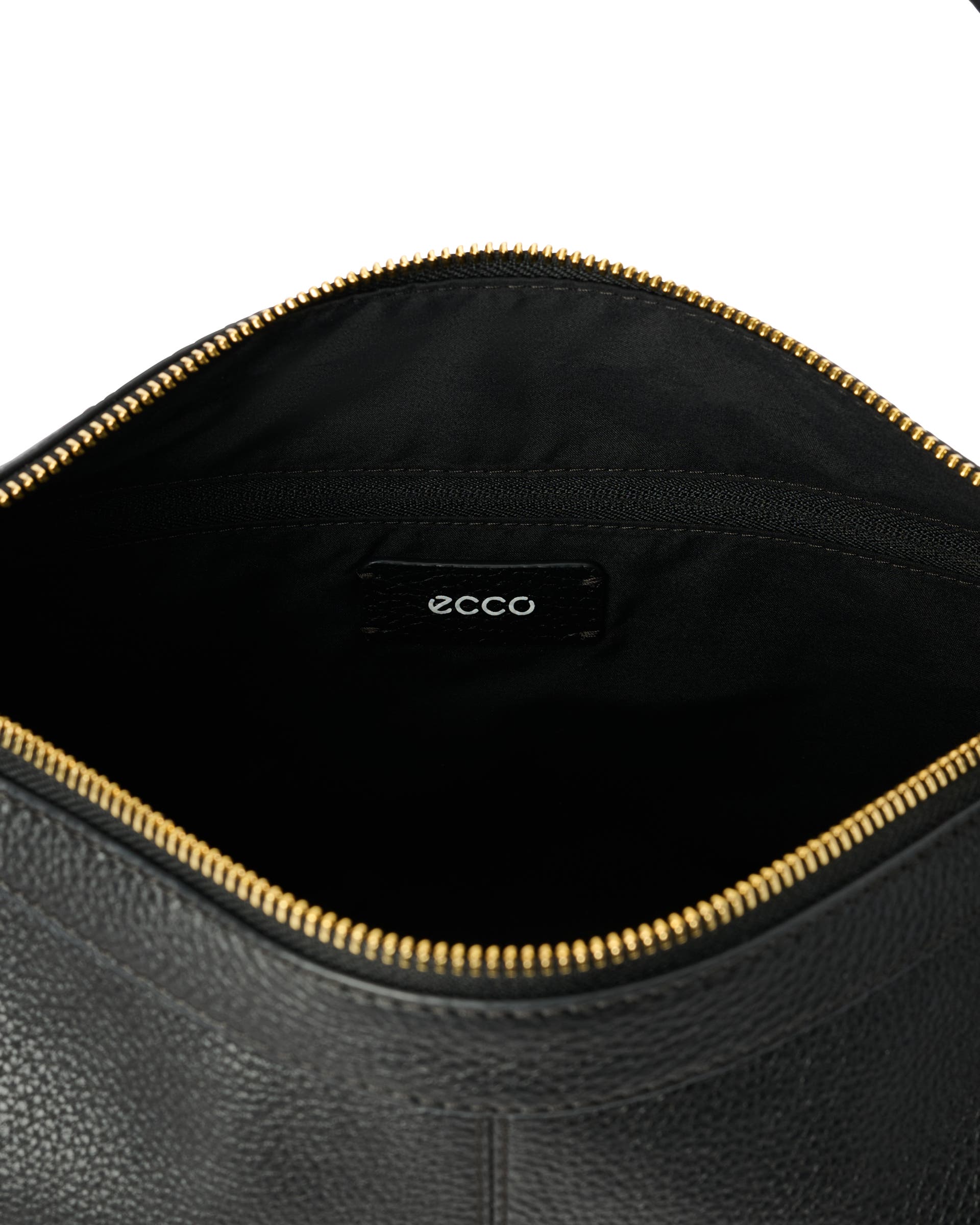 ECCO® Hobo bőr hobo táska - Fekete - Inside