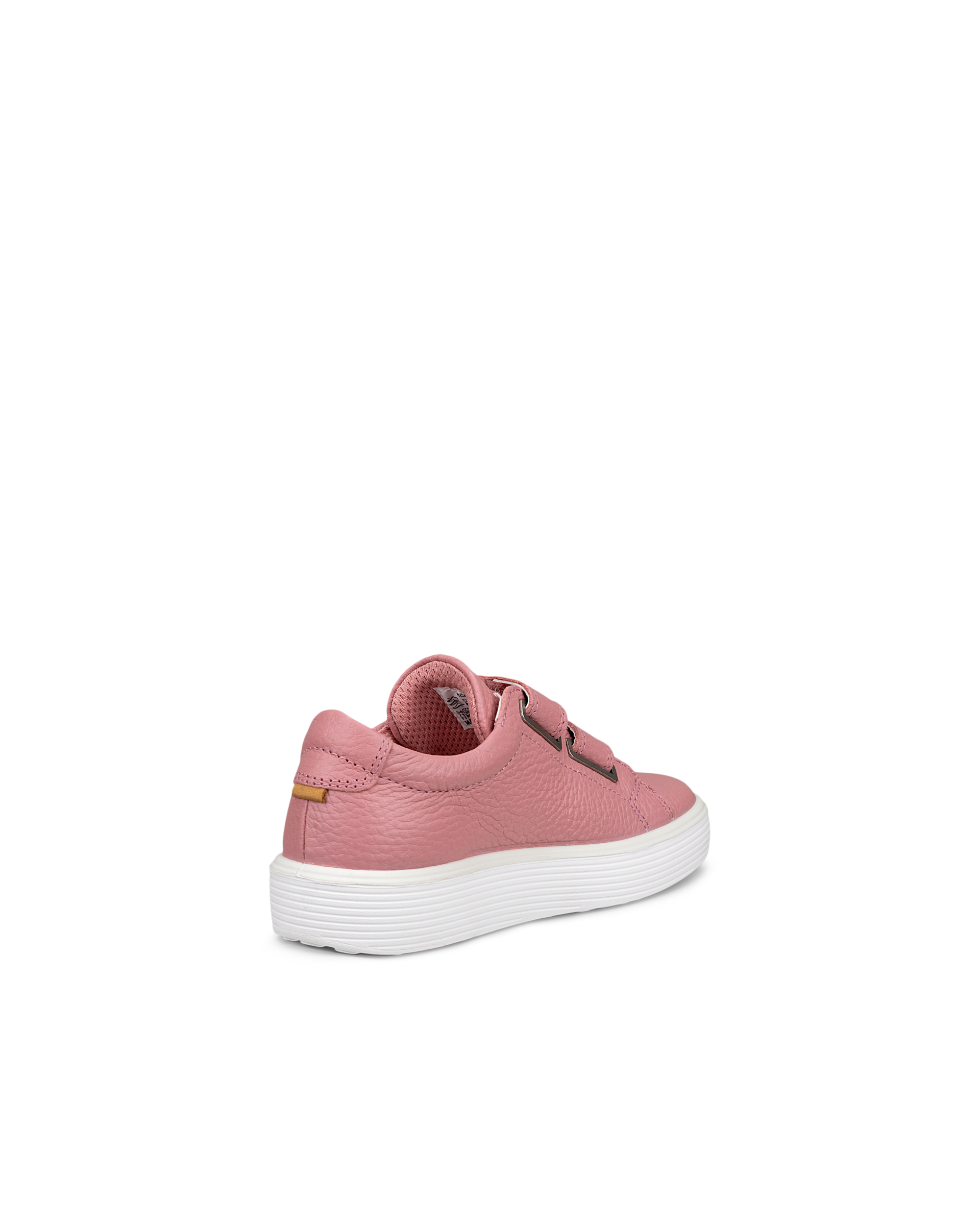 ECCO® Soft 60 Kinder Ledersneaker - Rosa - Back