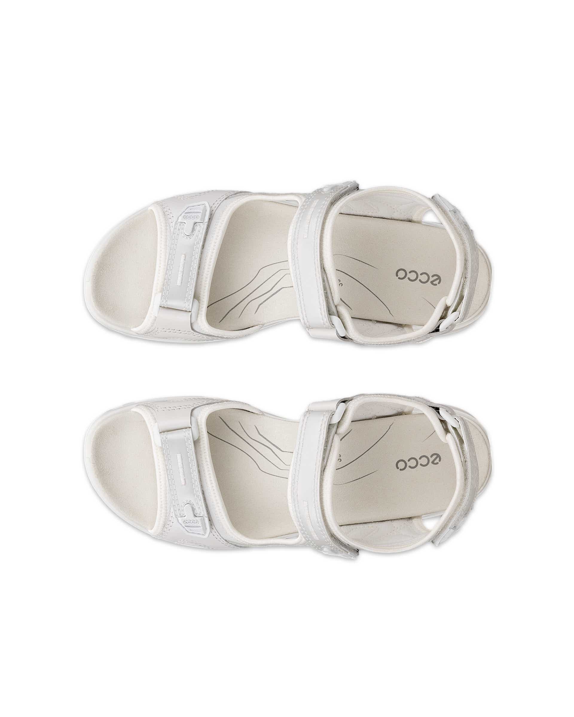 ECCO Women's Yucatan Sandals - White - Top left pair
