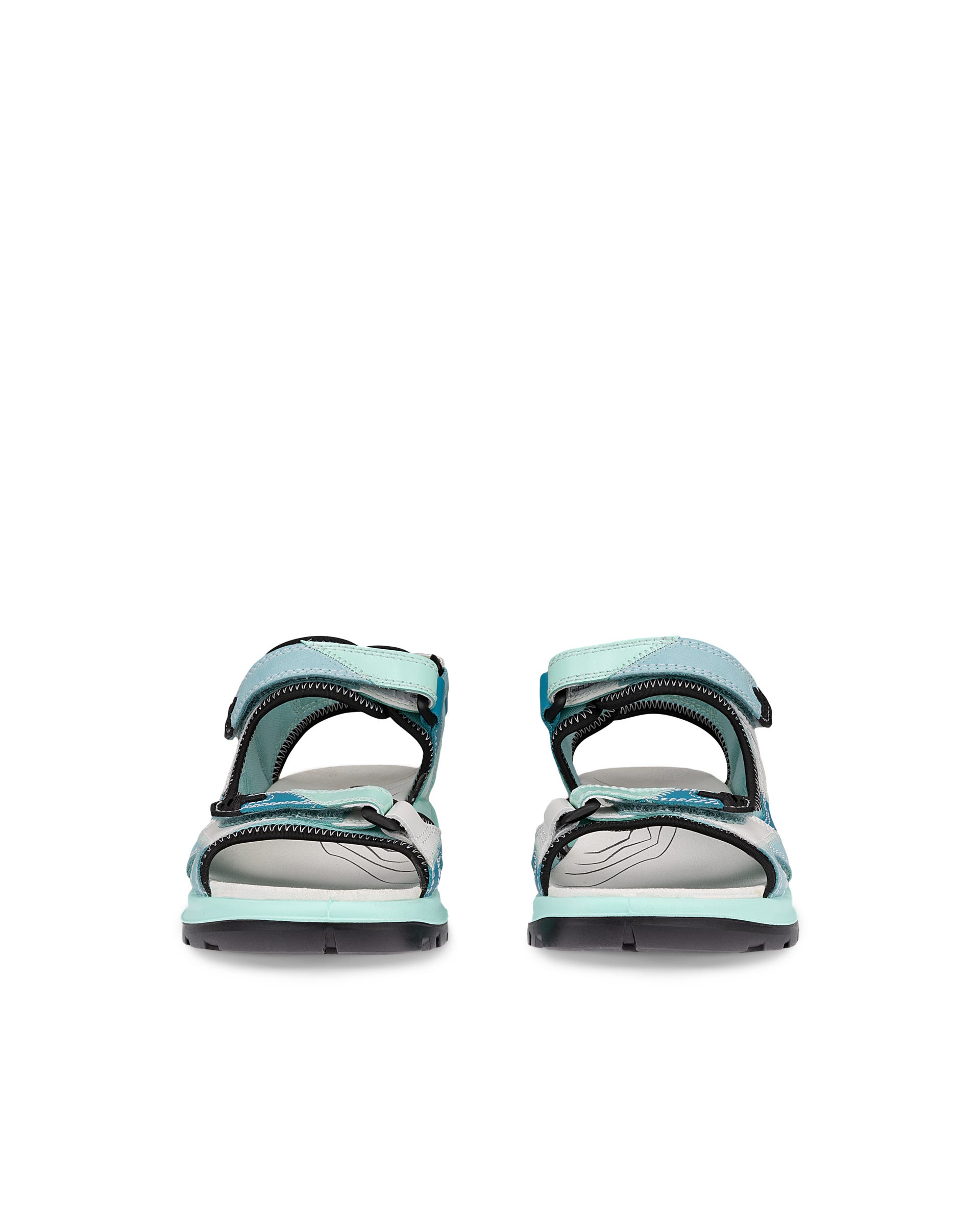 Sandalias de senderismo de nobuk ECCO® Offroad para mujer - Azul - Front pair