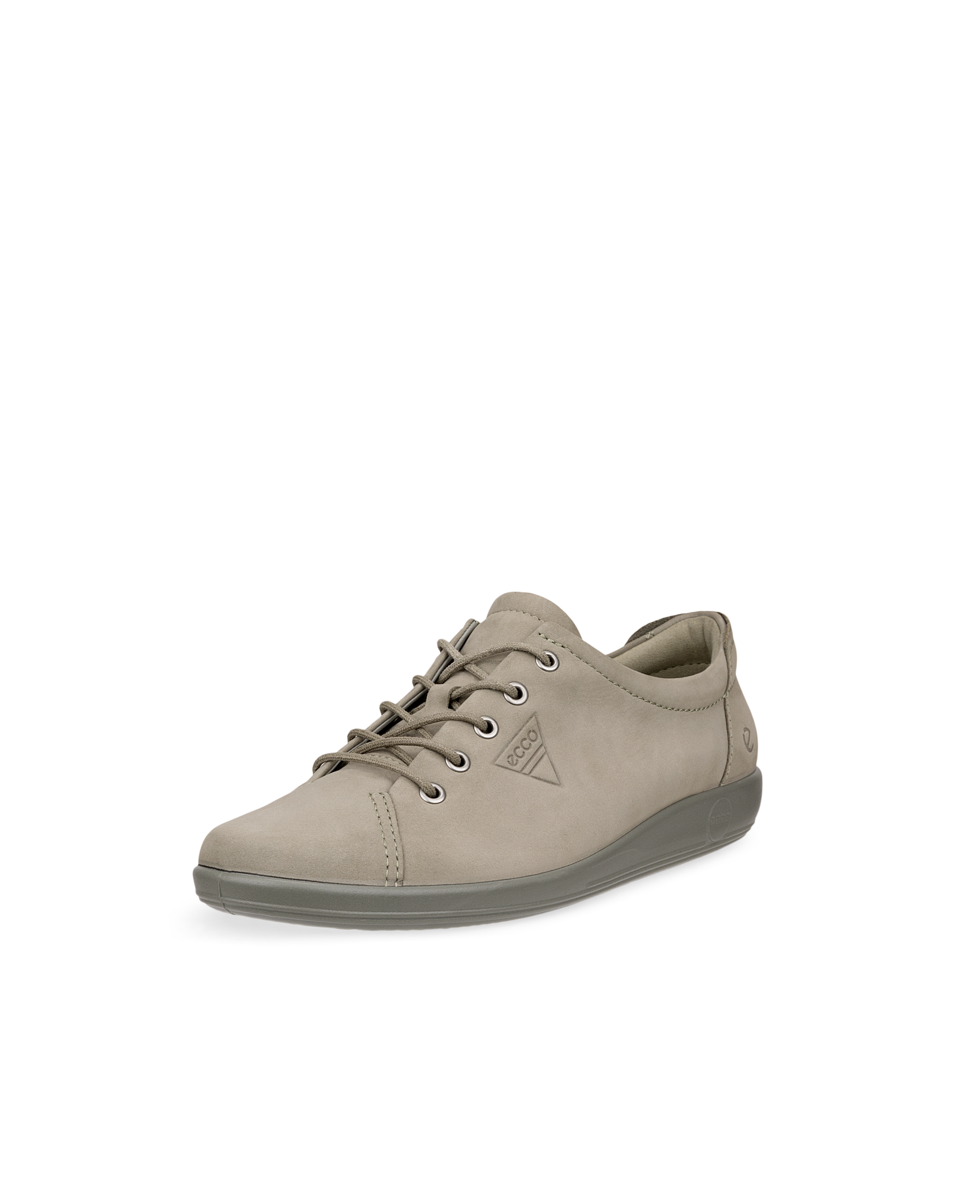 ECCO® SOFT 2.0 női nubuk cipő - Zöld - Main
