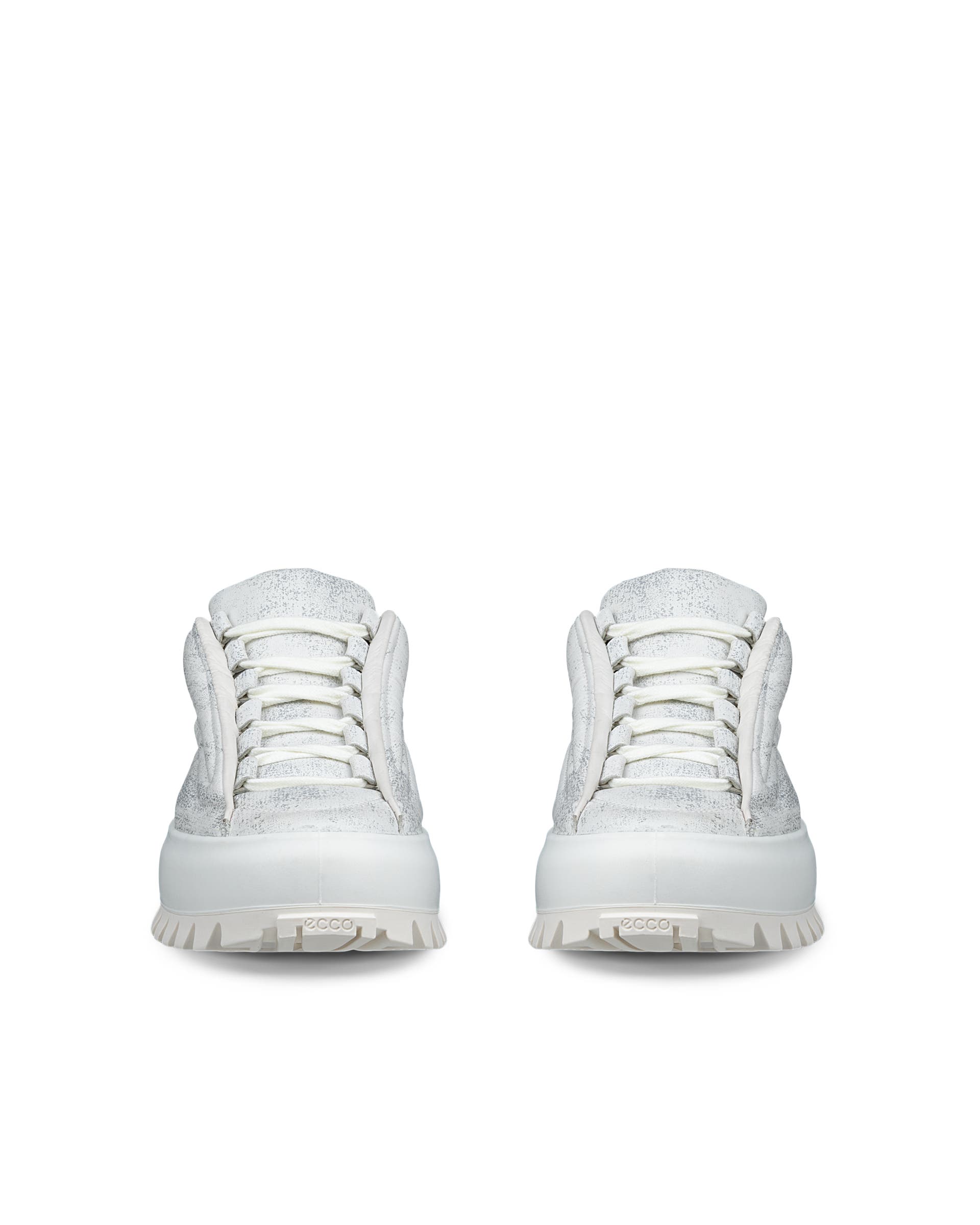 ECCO STREET ACE RAL7000 MENS メンズ ヌバックスニーカー - ホワイト - Front pair