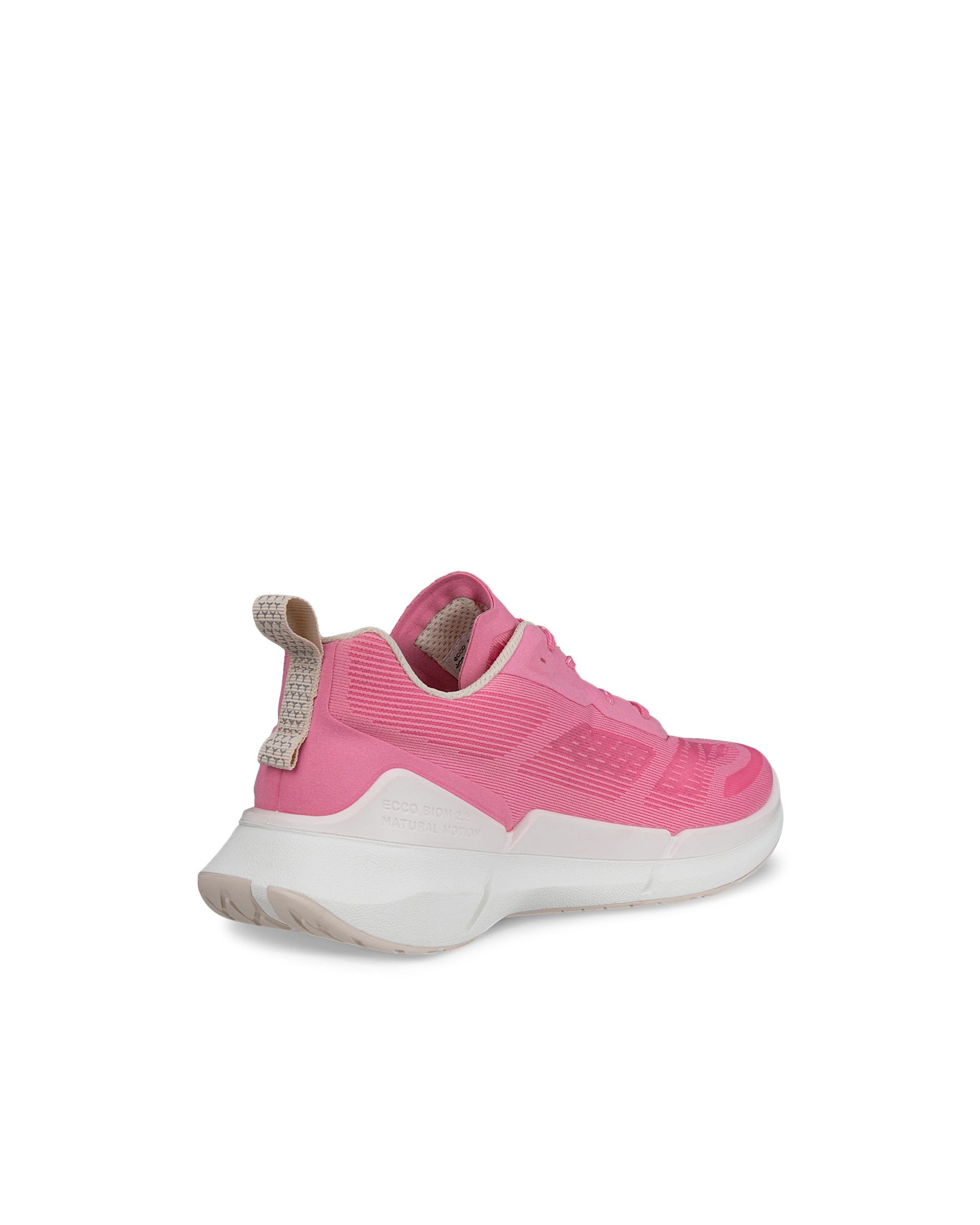 Women's ECCO® Biom 2.2 Textile Trainer - Pink - Back