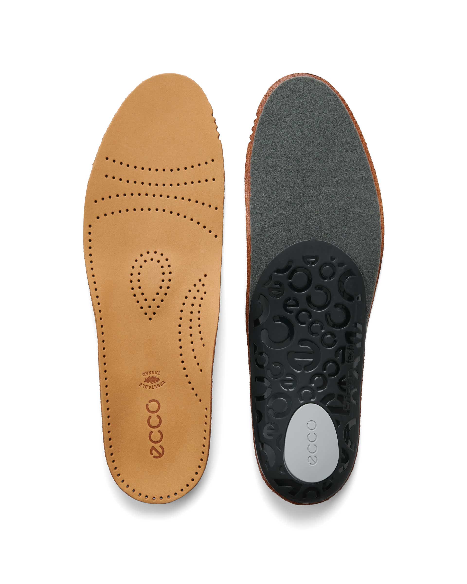 ECCO® Support Heren premium inlegzool - Bruin - Detail-1