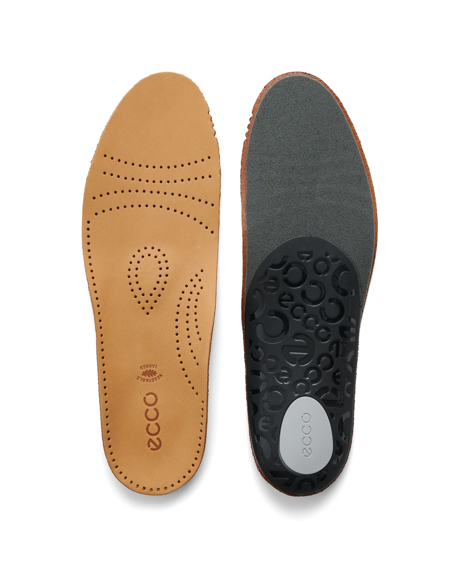ECCO® Support Heren premium inlegzool - Bruin - Detail-1