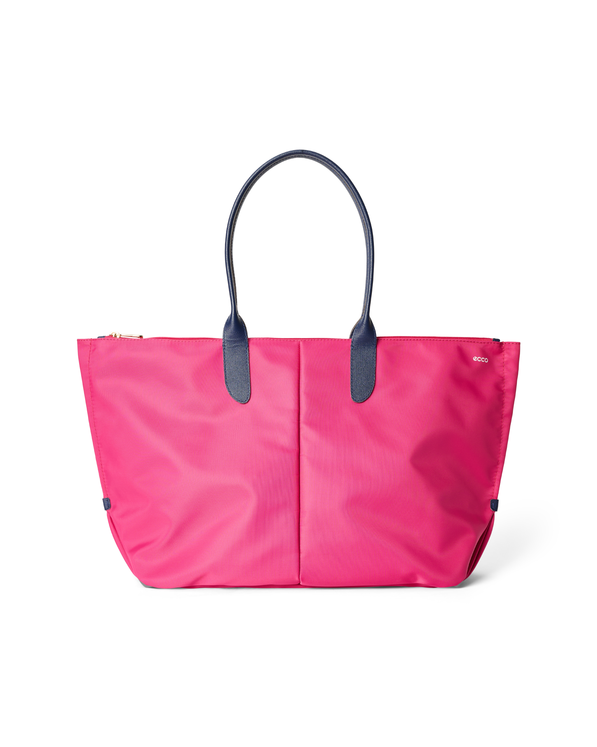 ecco ハンドバッグ 本革 ECCO TOTE REAL LEATHER レザートートバッグ | オレンジ