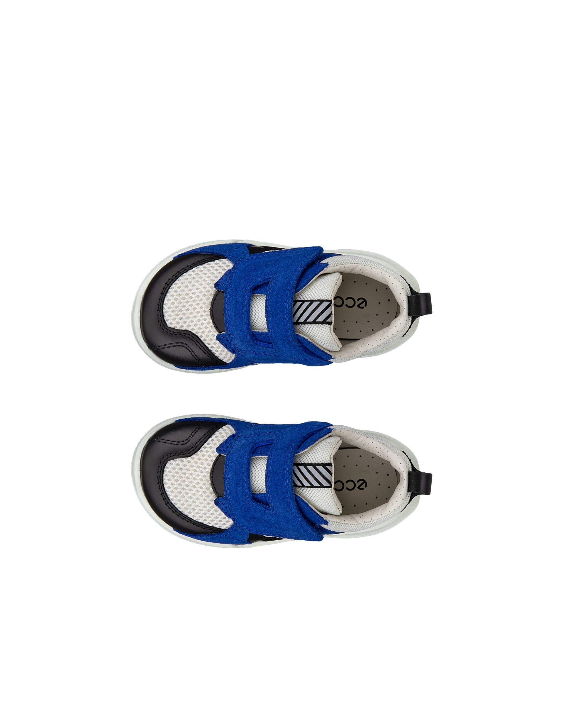 ECCO® BIOM 2.2 Infant Kinder Outdoor-Schuhe aus Leder - Blau - Top left pair