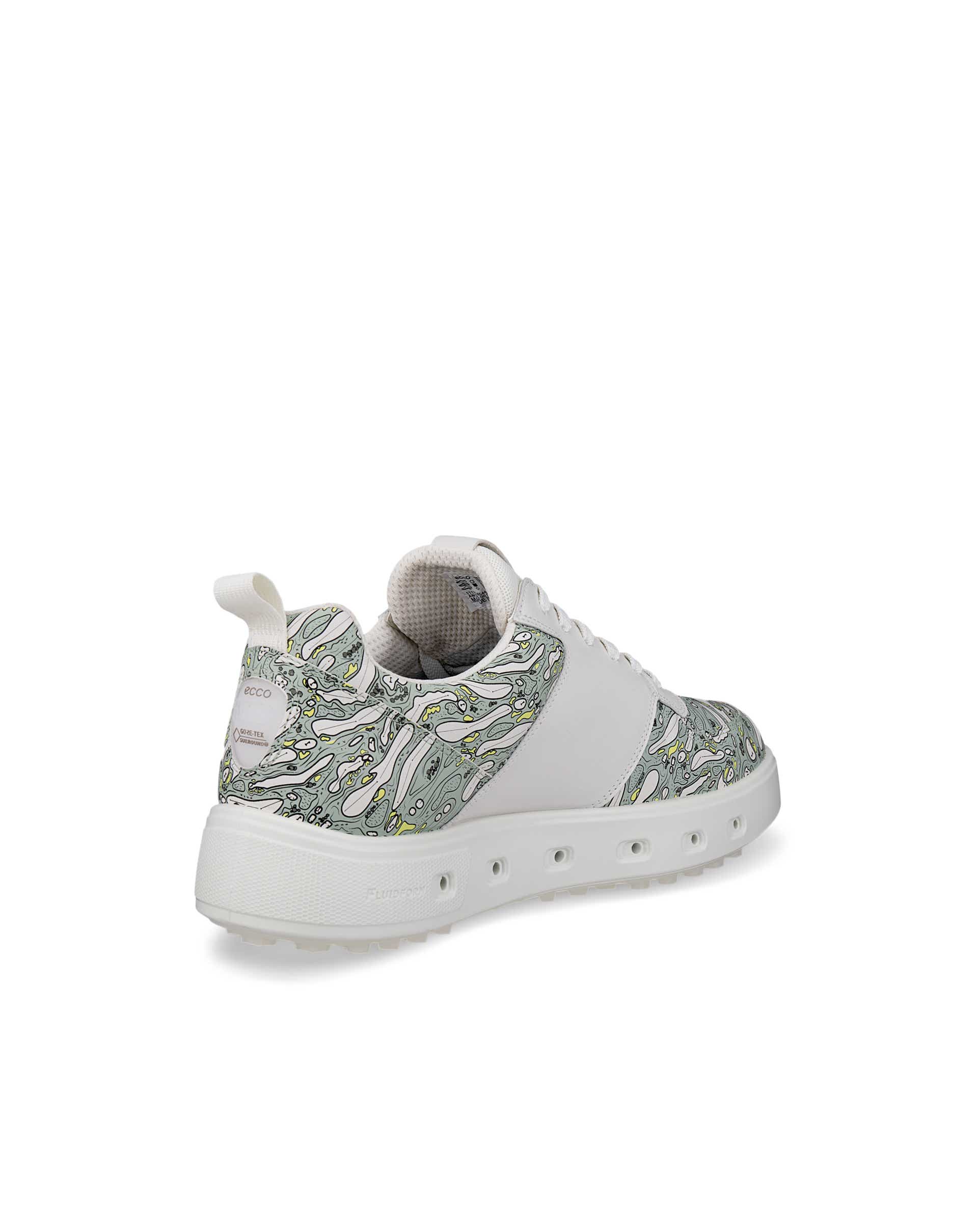 希少 美品 ecco オールレザー ゴルフシューズ ECCO Golf Street 720 Hybrid Men メンズ レザーGore-Texゴルフ