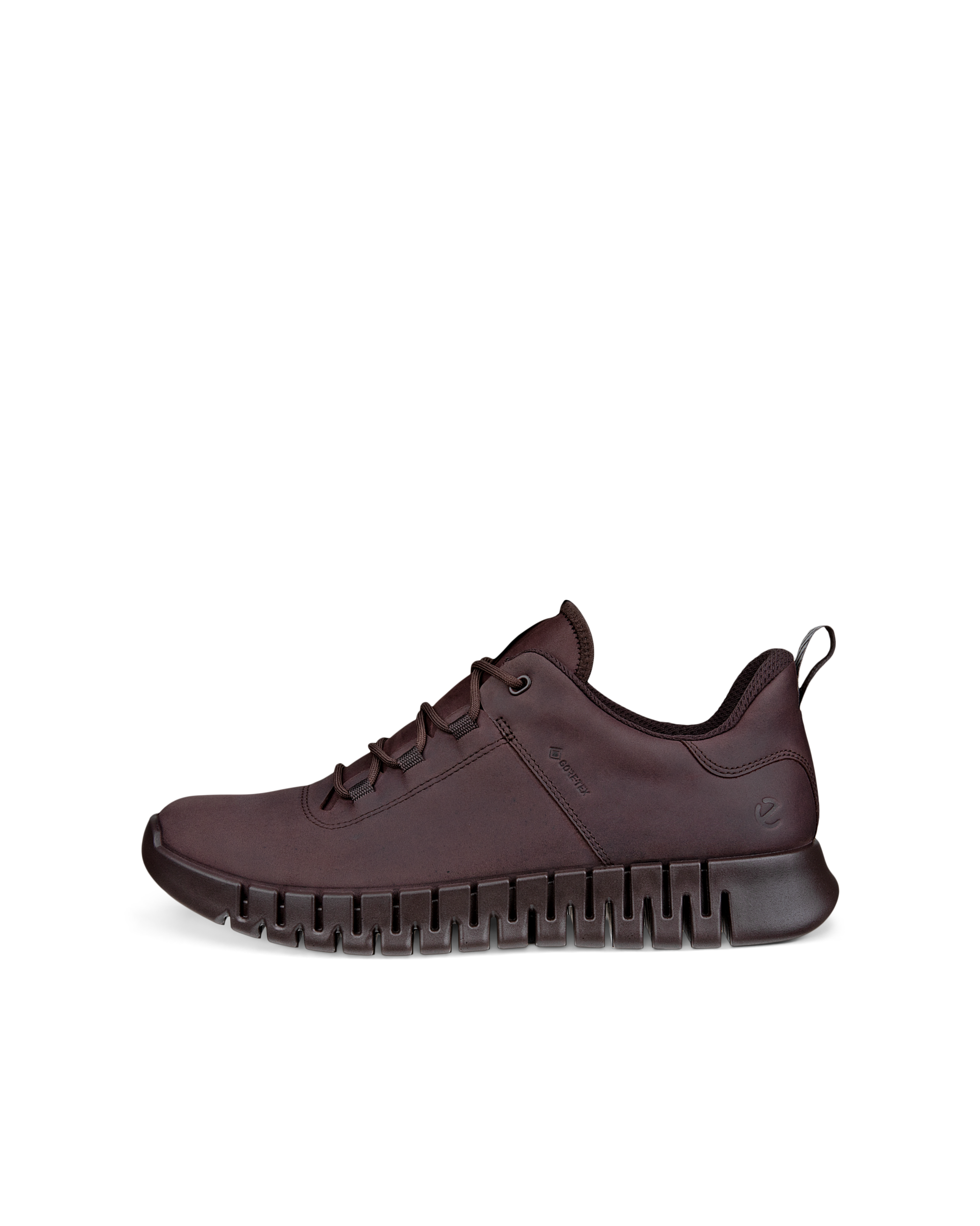 Miesten ECCO® Gruuv nahkainen Gore-Tex-tennari - Ruskea - Outside