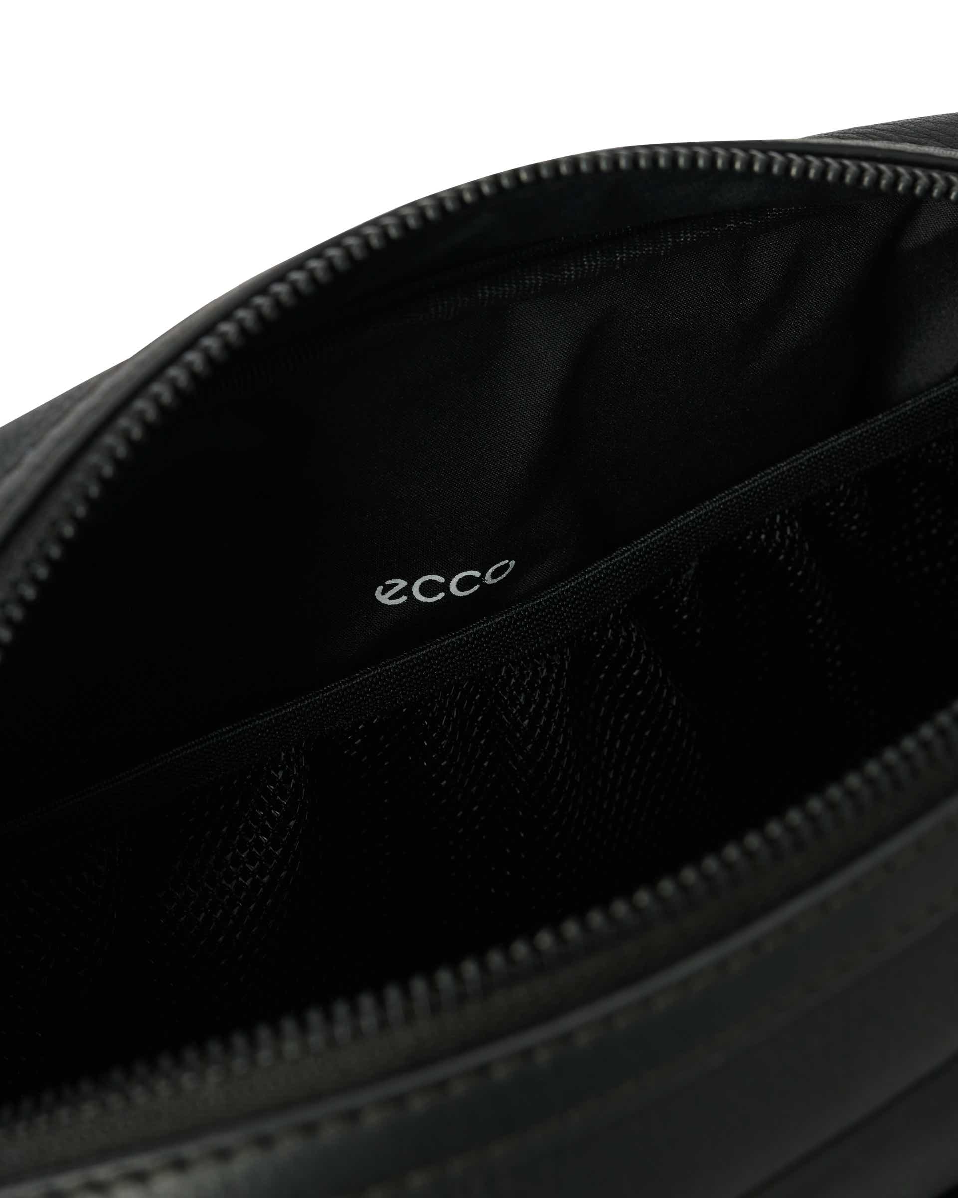 ECCO® Camera Bag Leather Camera Bag - Black - Inside