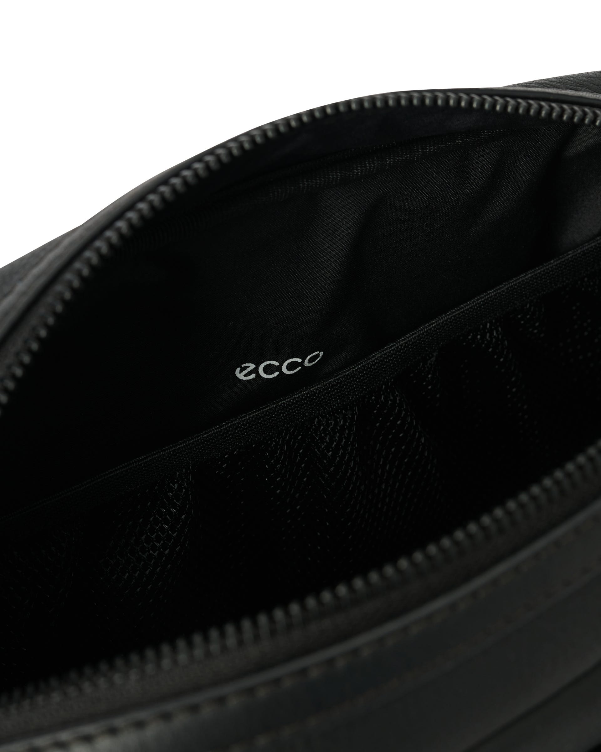 ECCO® Camera Bag Leather Camera Bag - Black - Inside