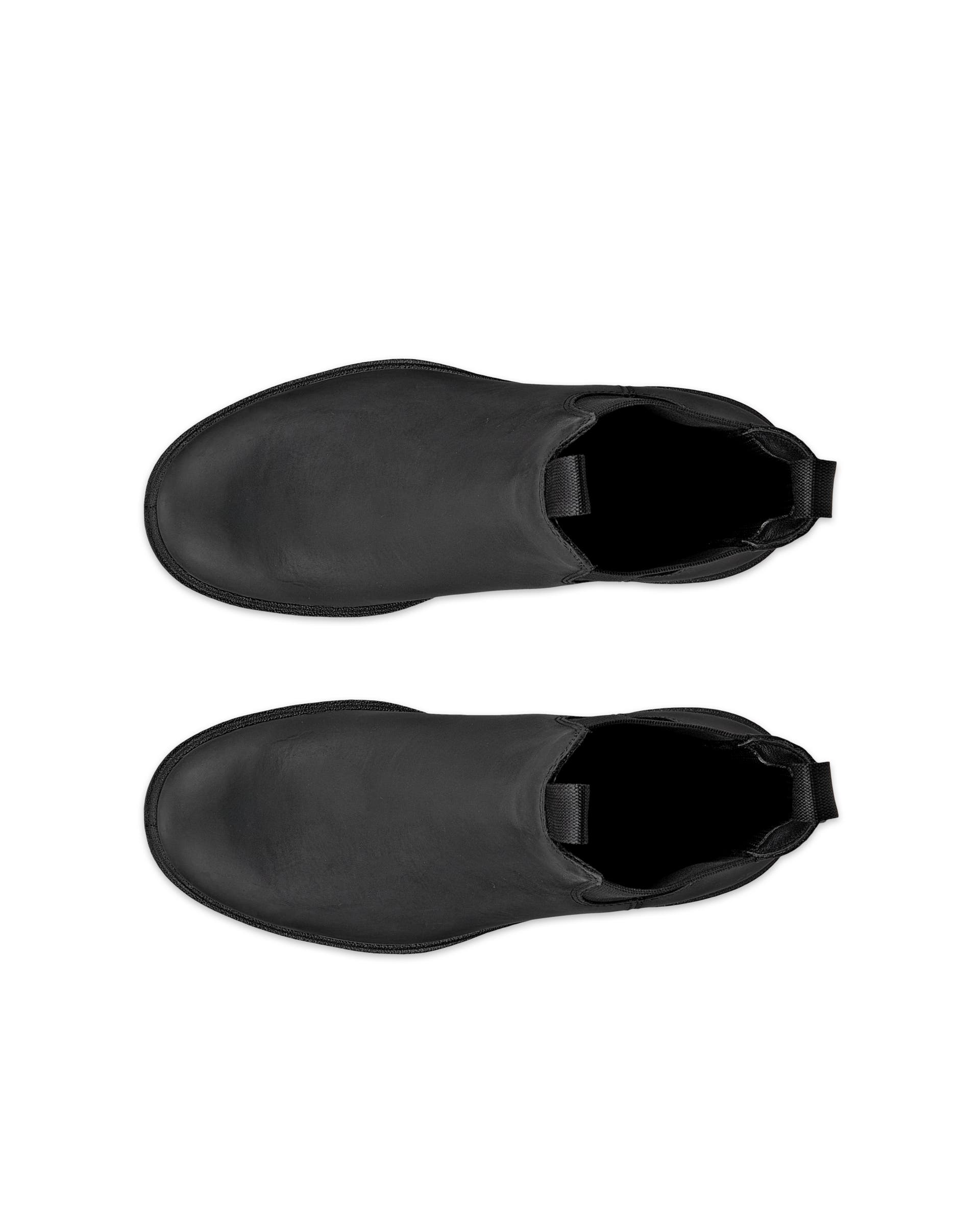 ECCO® Grainer Chelseaboots nubuck herr - Svart - Top left pair