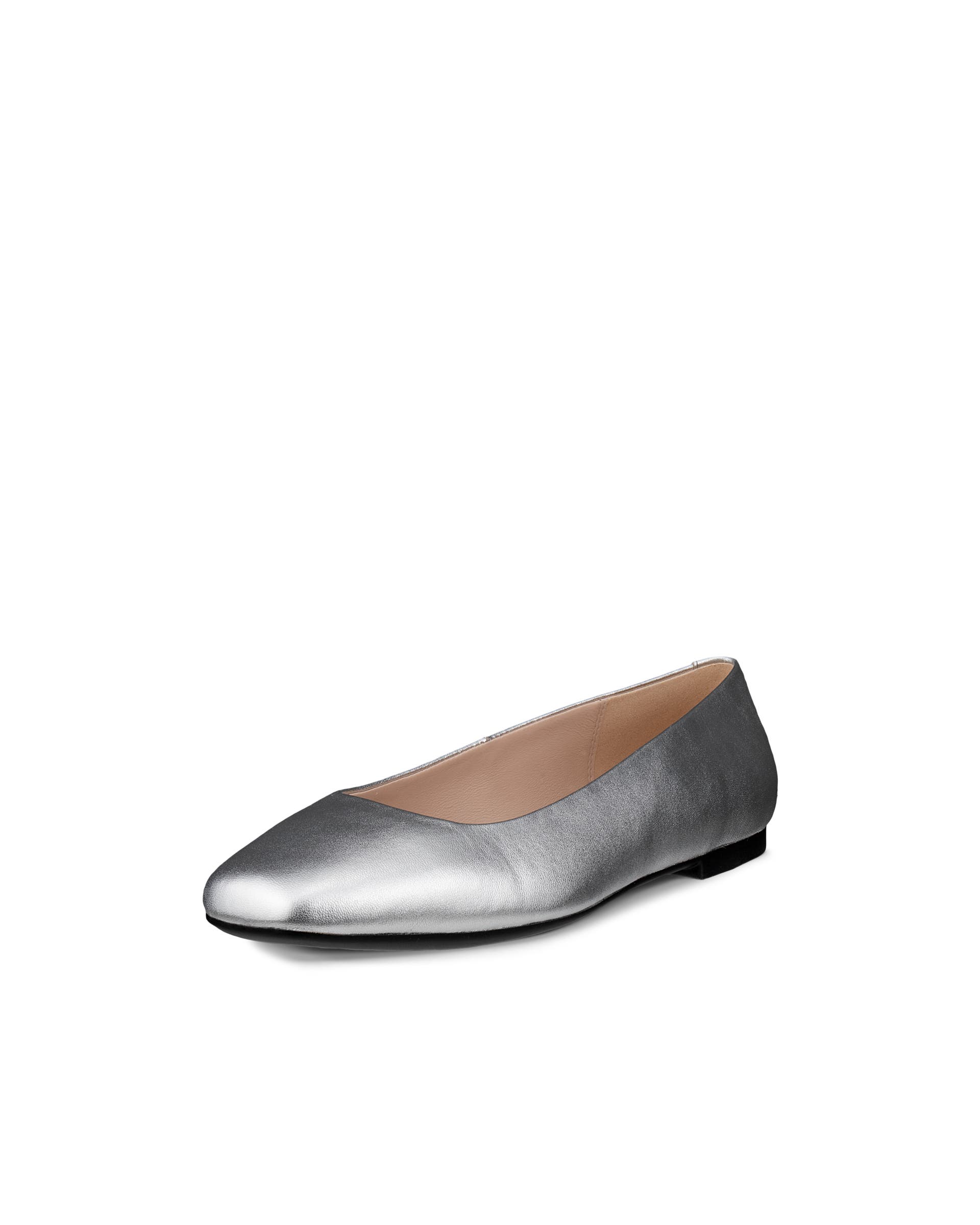 ECCO® Margot Damen Lederballerina - Metallic - Main