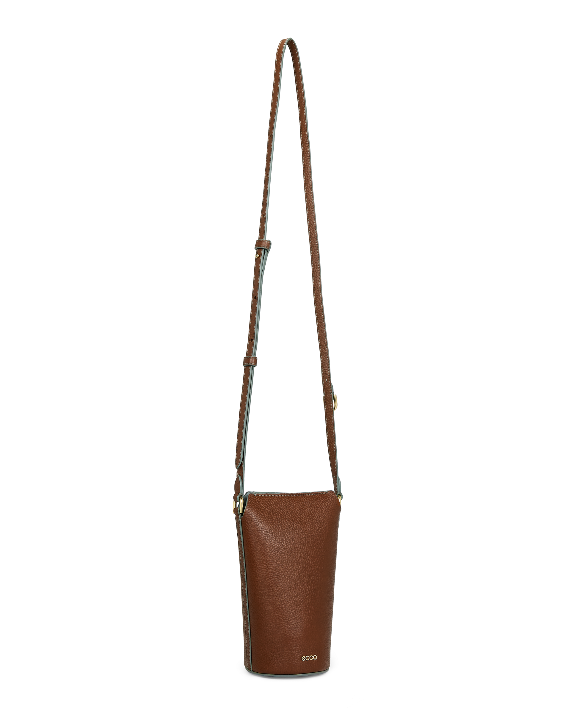 ECCO POT BAG PEBBLED LEATHER | レッド