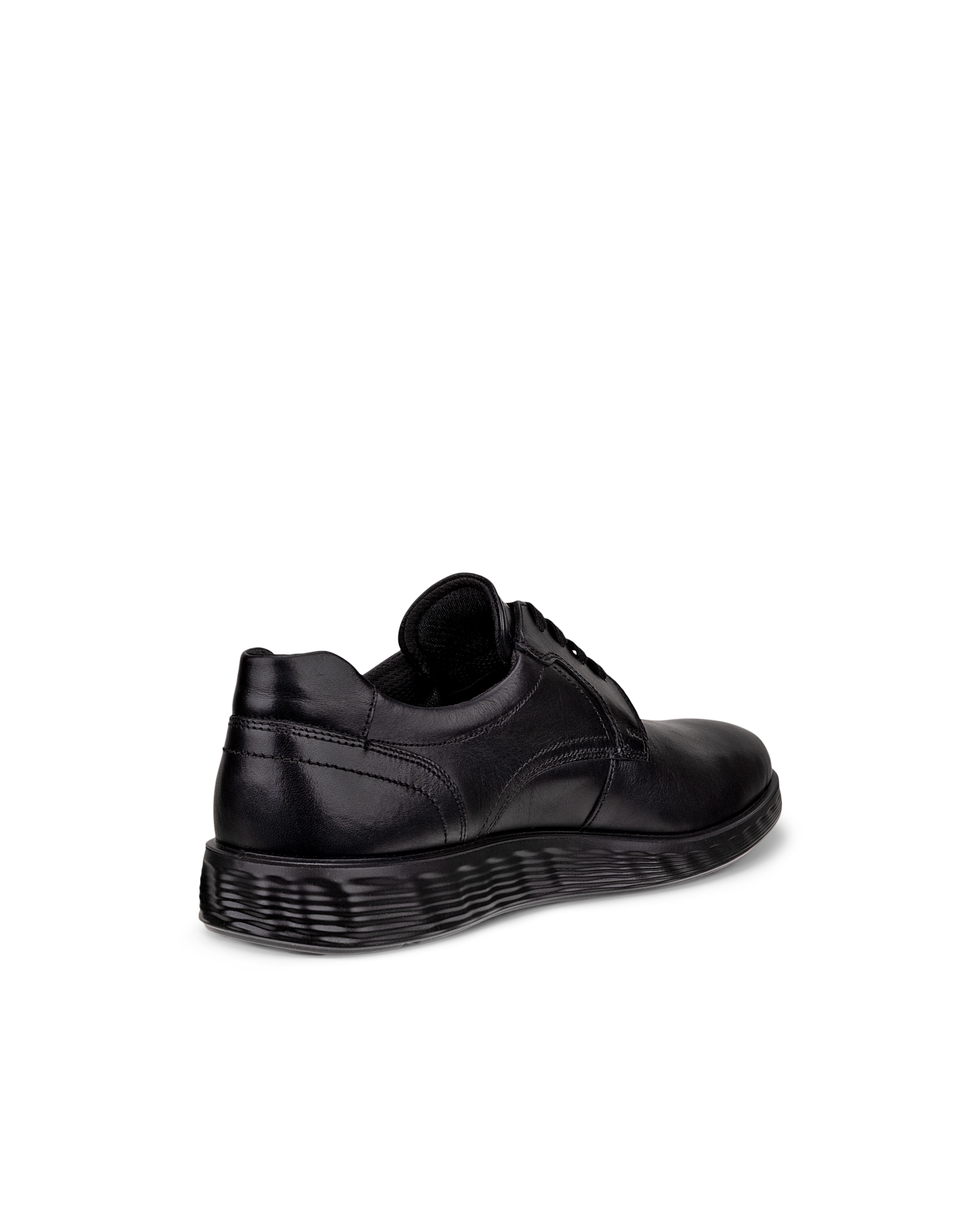 ECCO S LITE HYBRID MEN'S DERBY SHOE - Black - Back