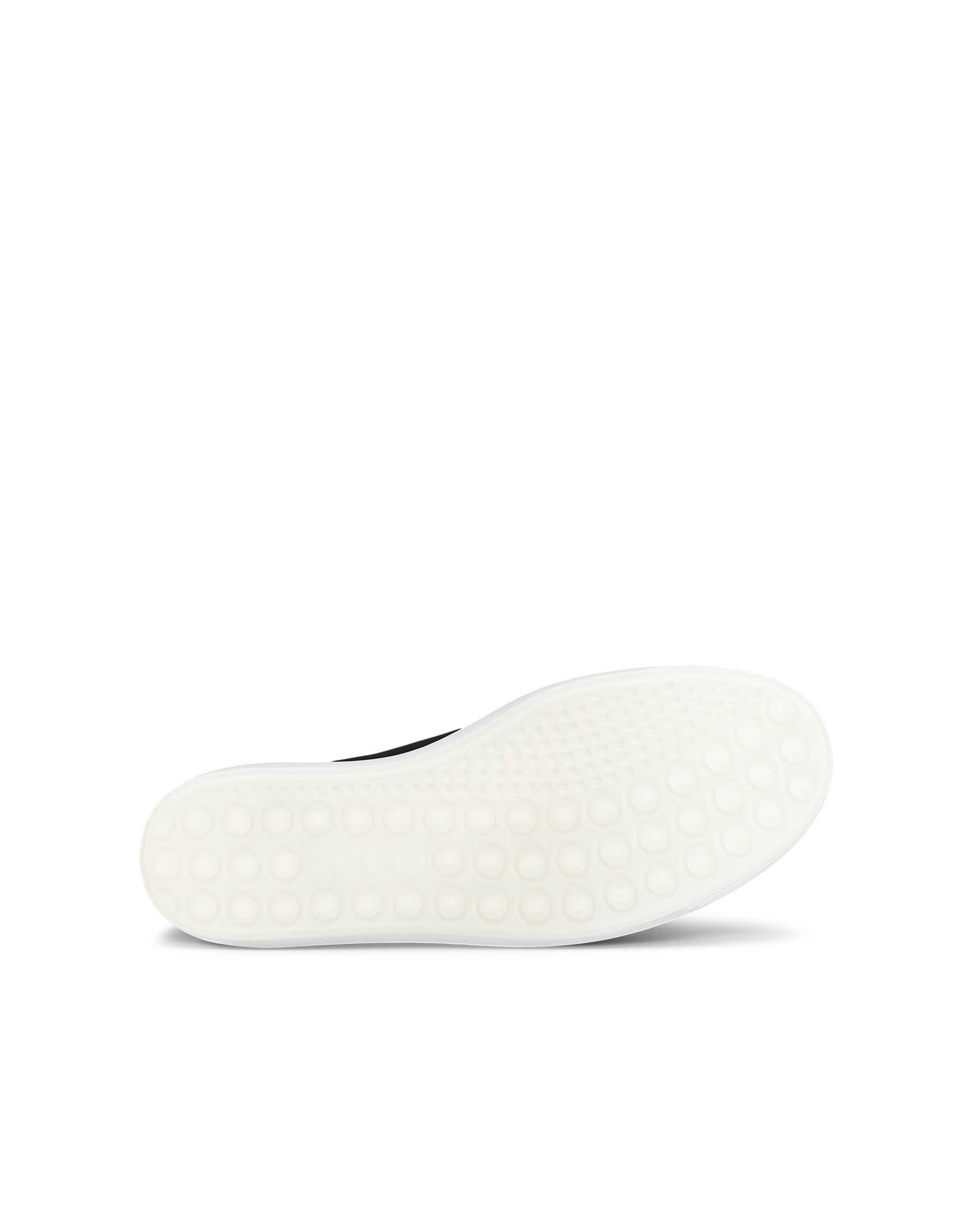 ECCO® Soft 7 női bőr sneaker - Fekete - Sole