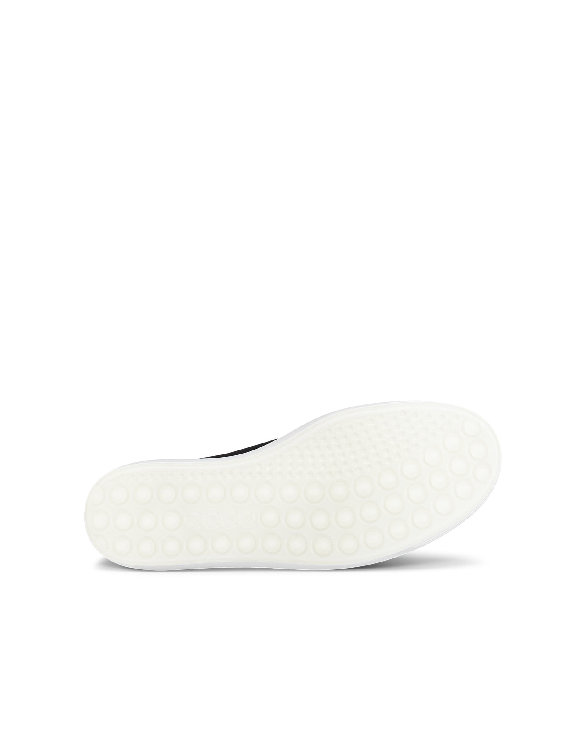 ECCO® Soft 7 női bőr sneaker - Fekete - Sole