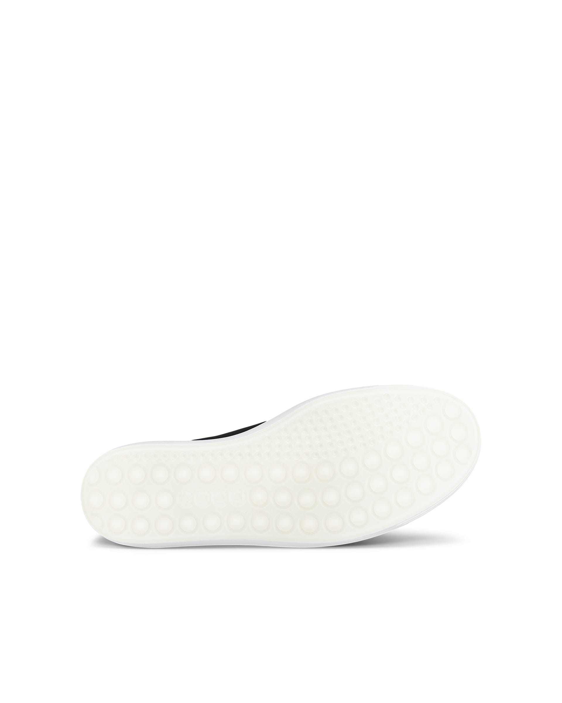 ECCO® Soft 7 baskets en cuir pour femme - Noir - Sole