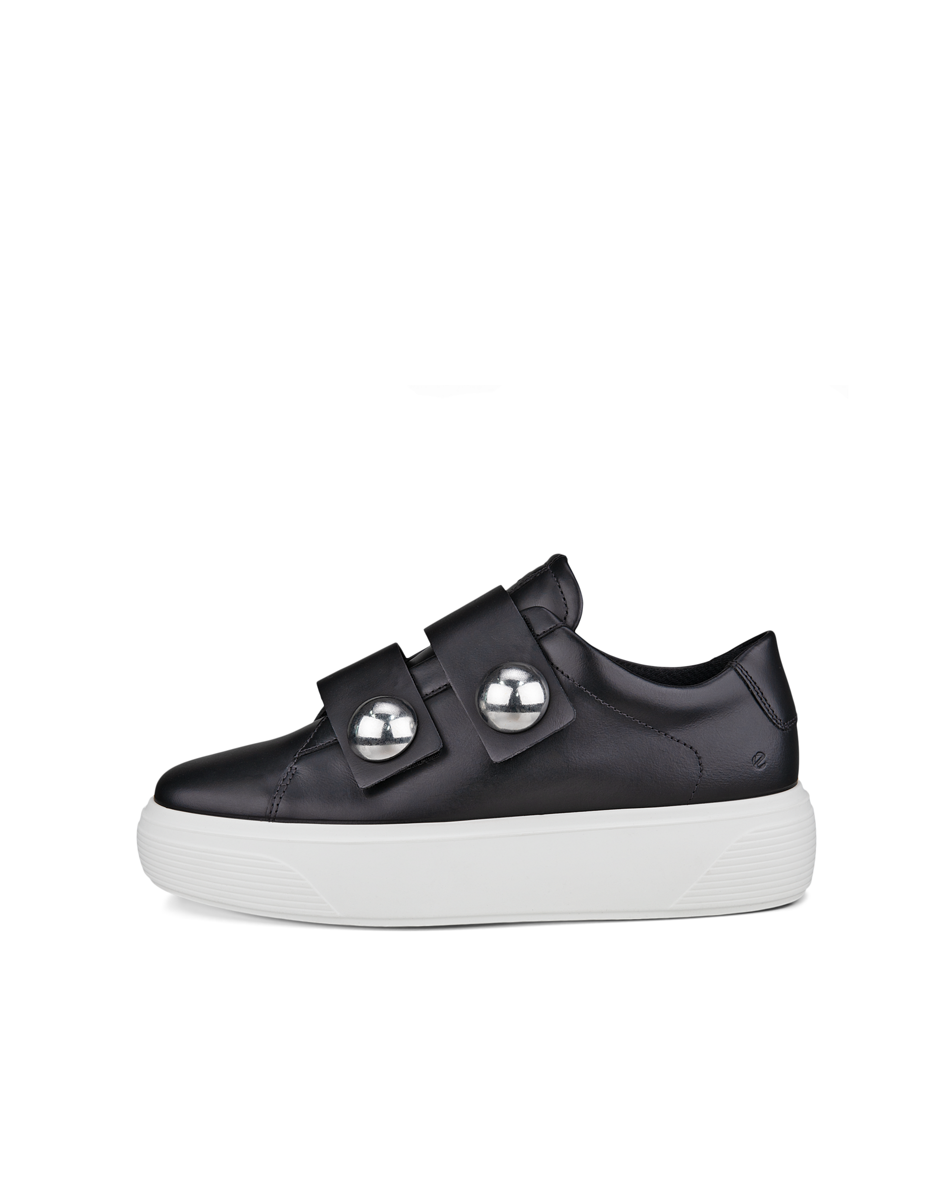 ECCO Street Platform ウィメンズ レザースニーカー | ブラック ECCO Street Platform ウィメンズ レザースニーカー | ブラック