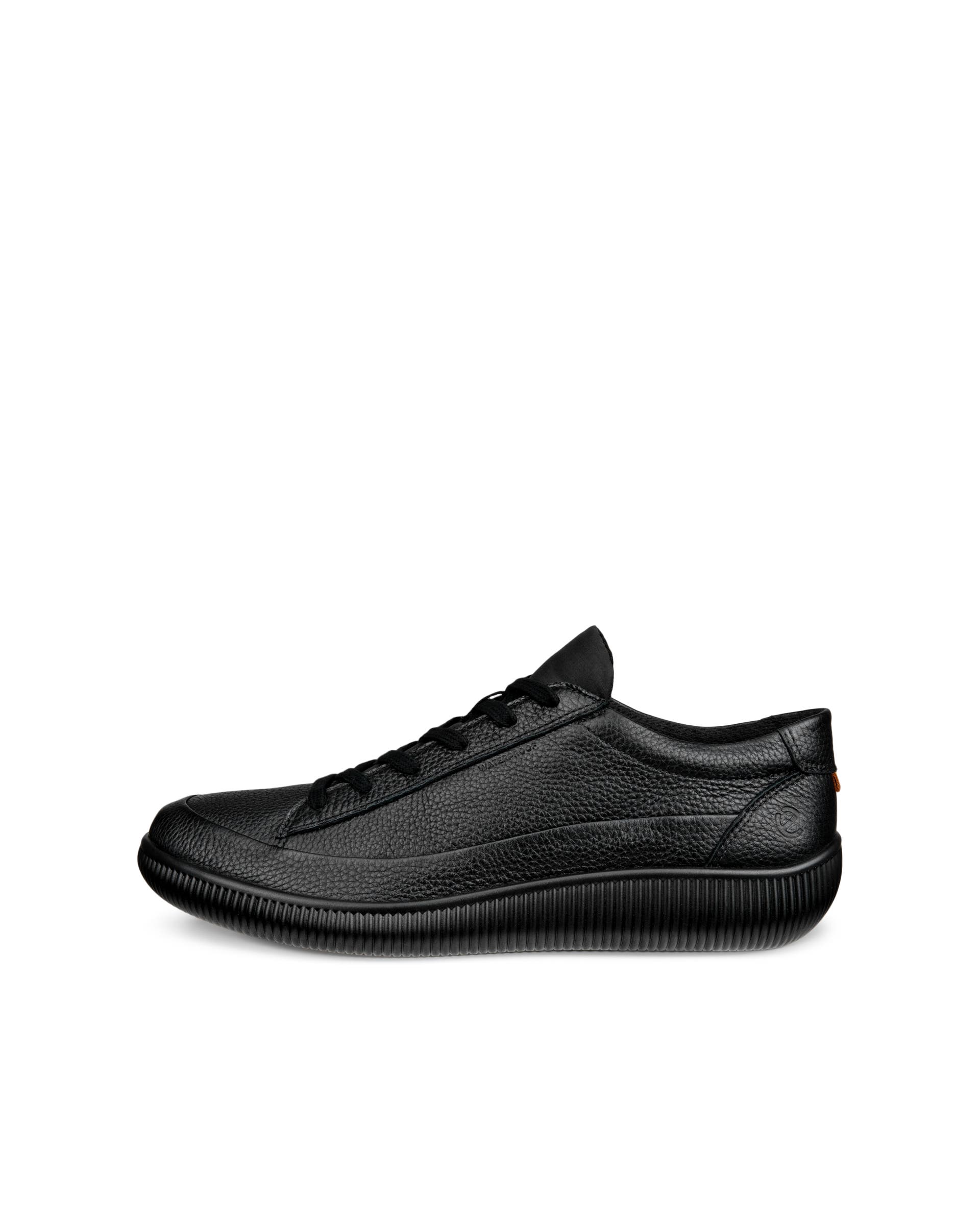ECCO SOFT 60 MEN メンズ レザースニーカー | ブラック