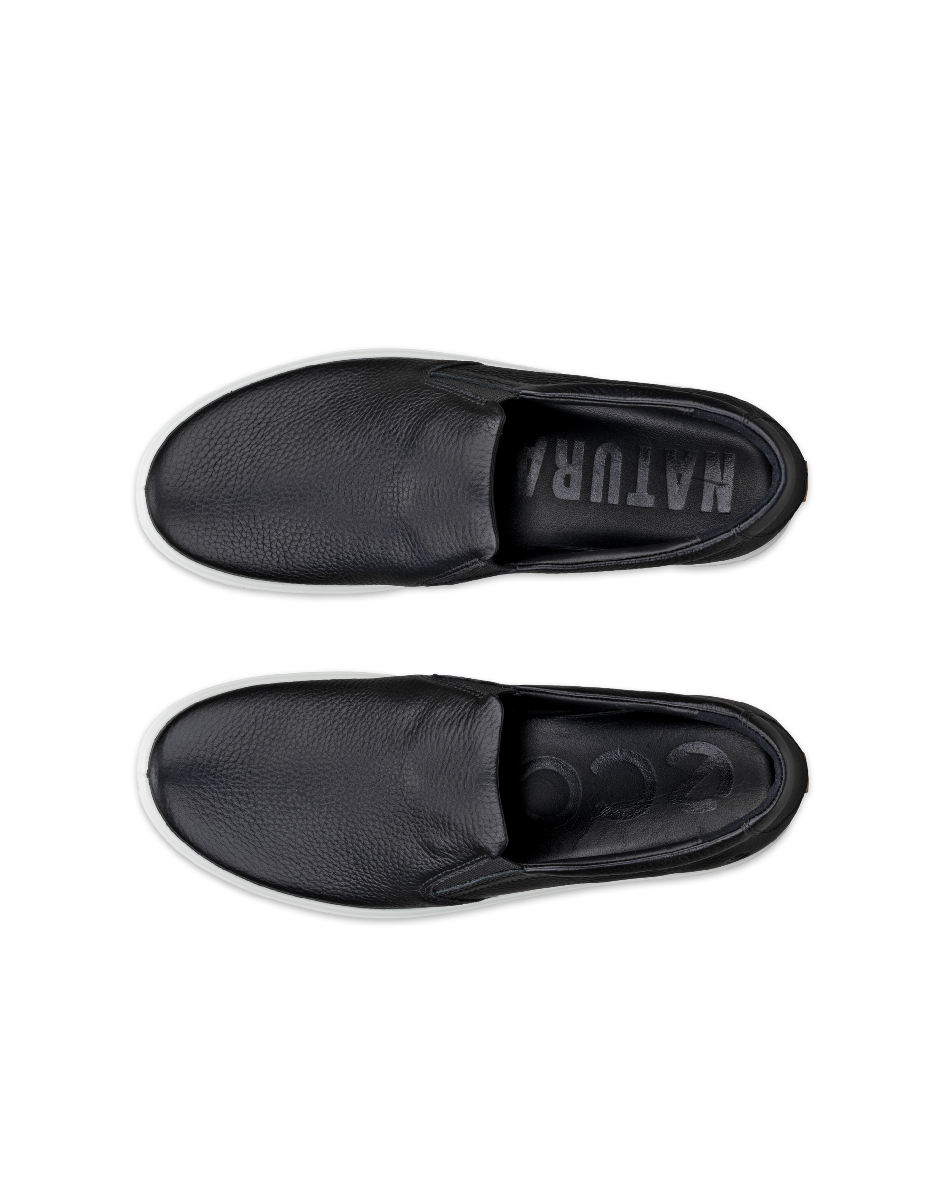 ecco 新品　未使用品　36サイズ　エナメル　 ブラック　スニーカー　厚底 エコー（ecco）（レディース）スニーカー 黒 レディース ソフト