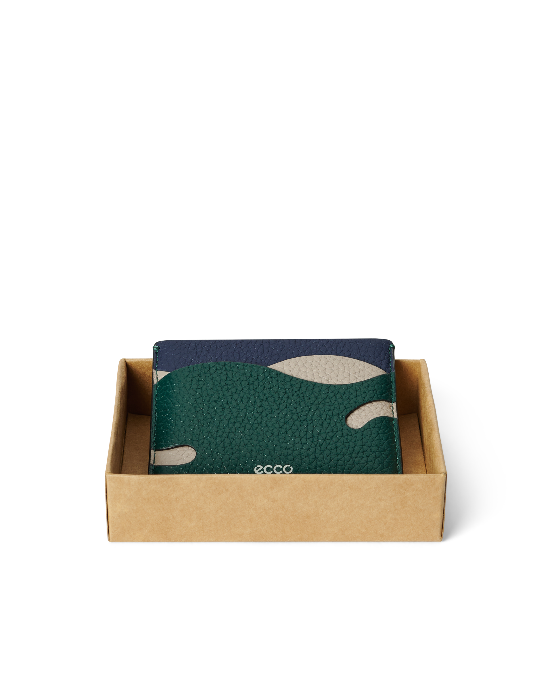 ECCO Card Case E Wave レザーカードケース | マルチカラー