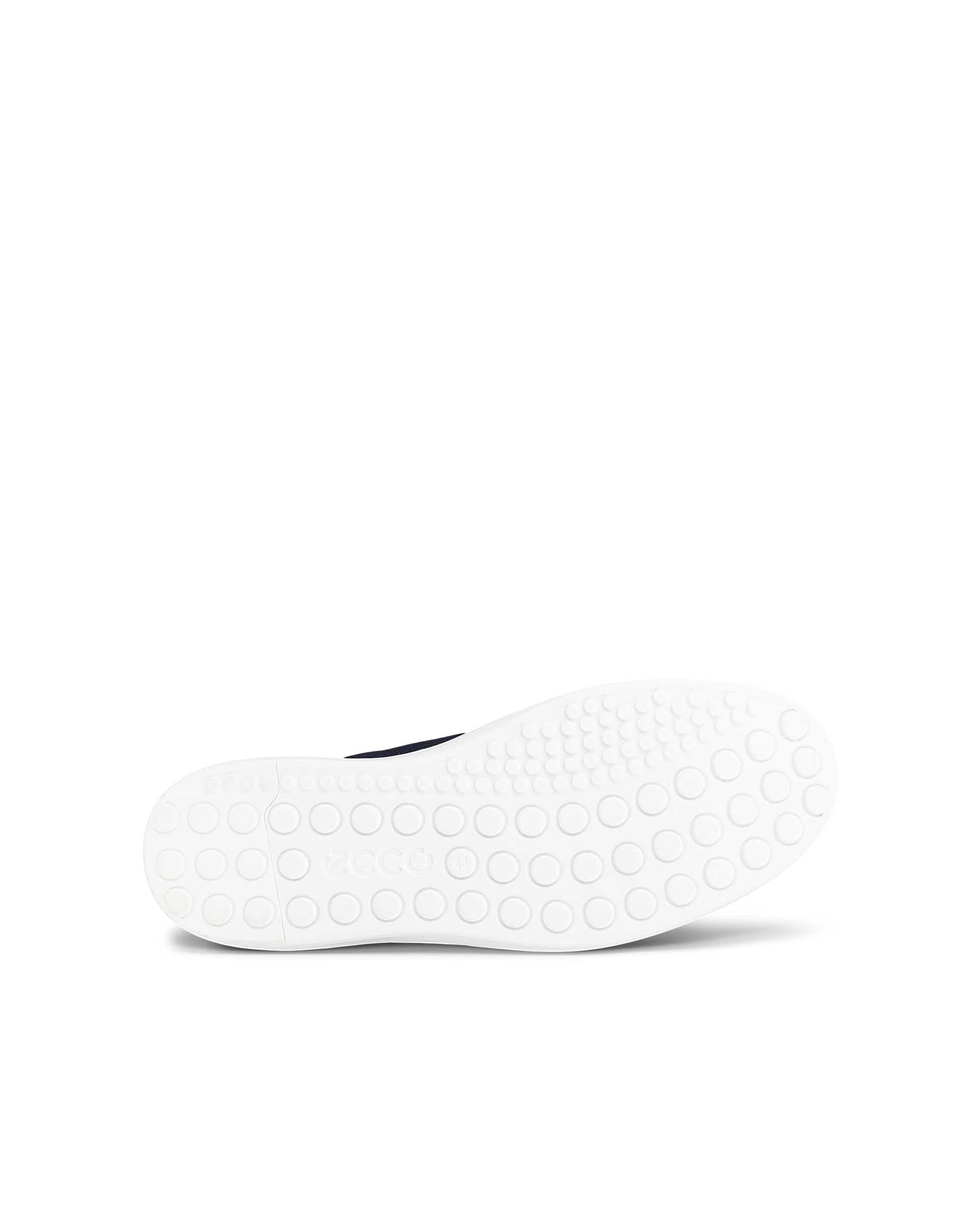 Men's ECCO® Soft 60 Leather Trainer - Blue - Sole