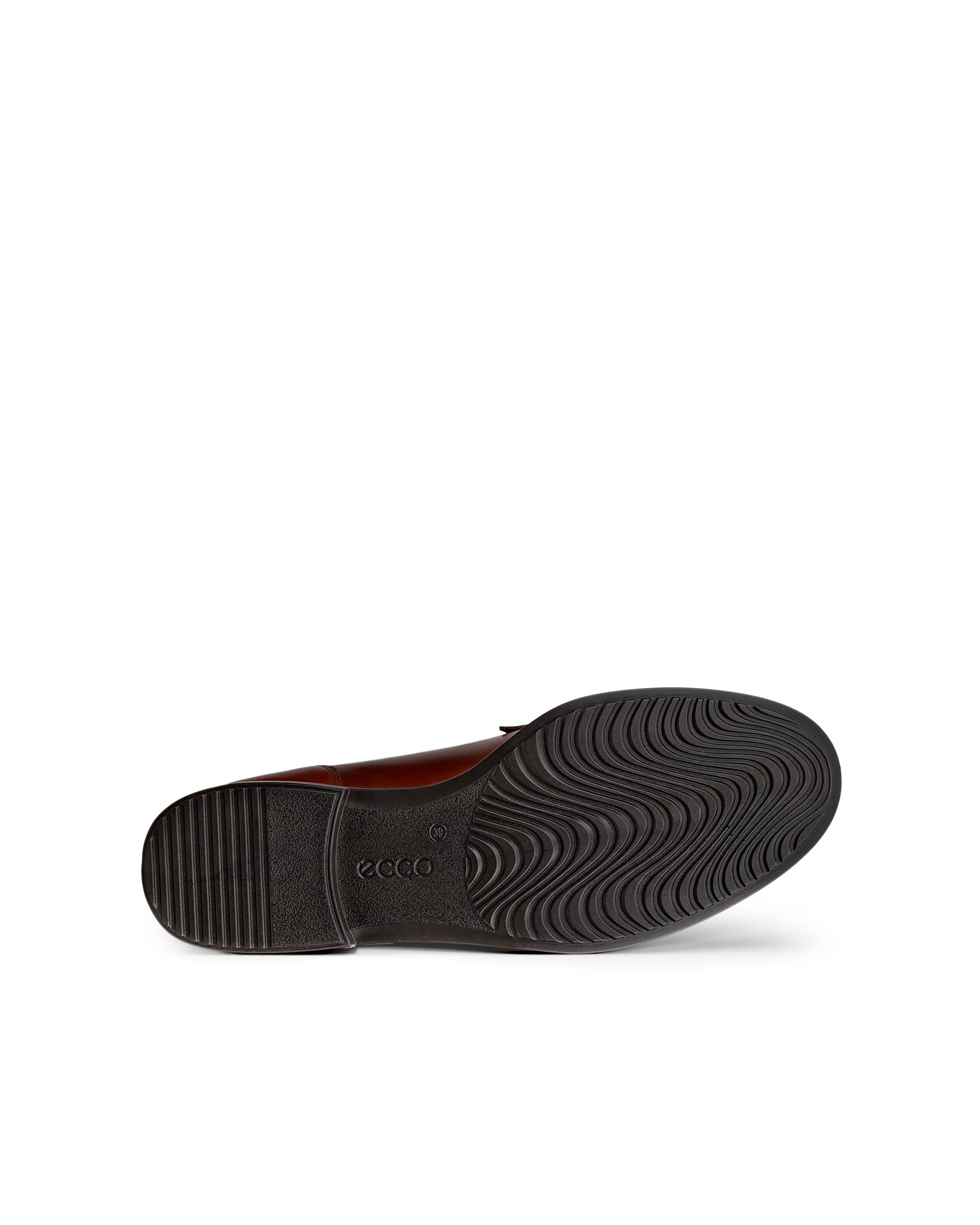 ECCO Dress Classic 15 ウィメンズ レザーローファー - ブラウン - Sole