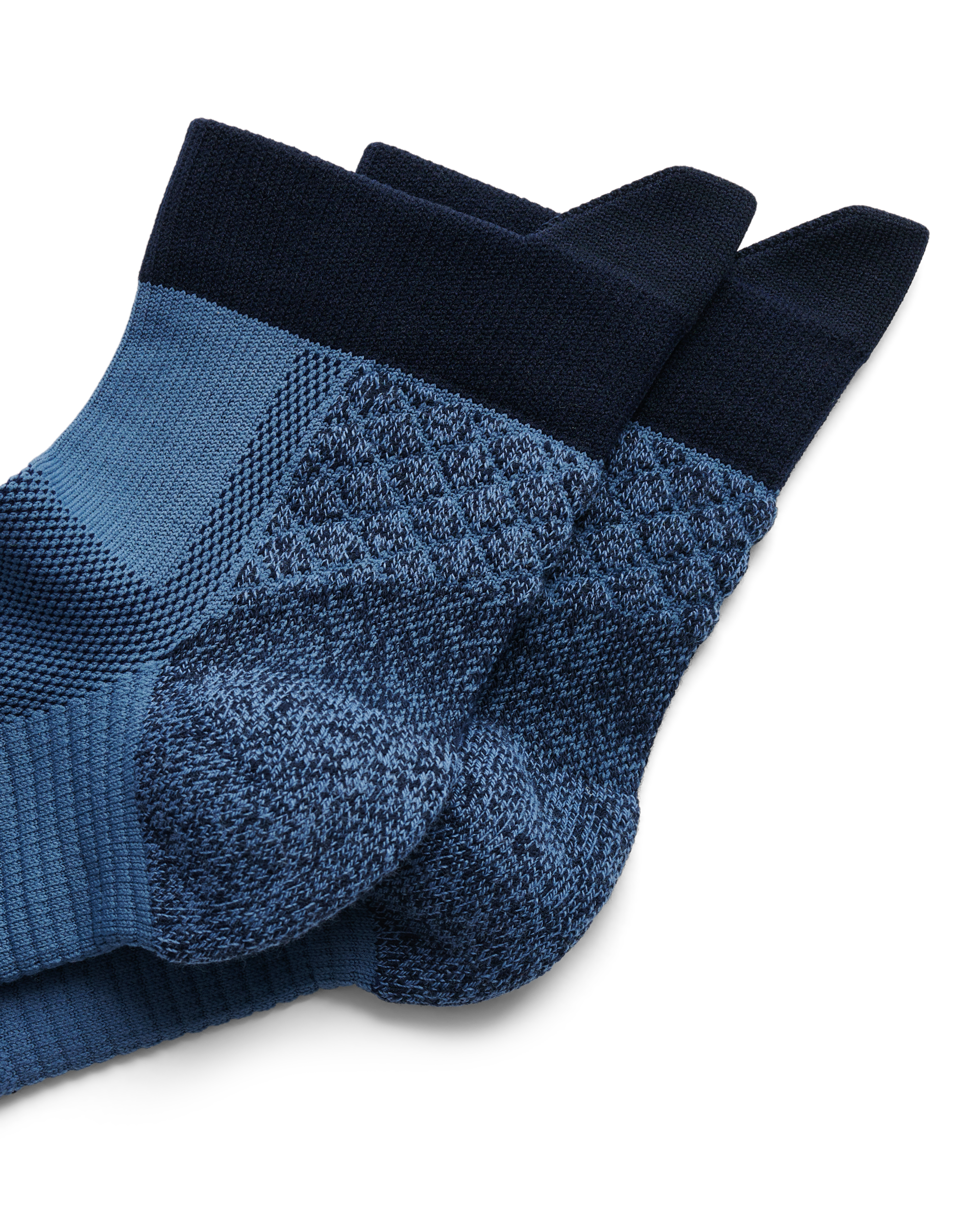 ECCO Tech Hiking Ankle-Cut — Blue
