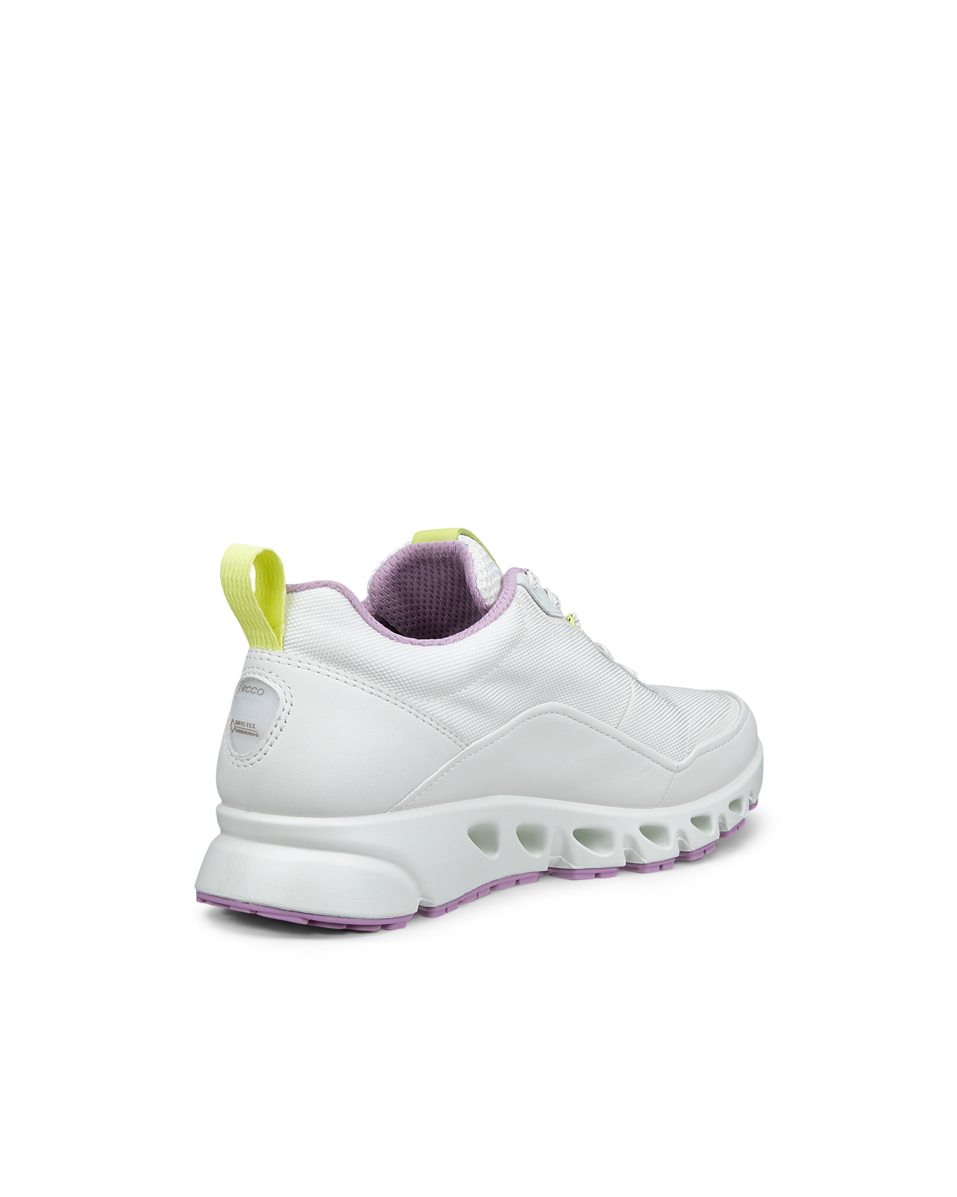 Women's ECCO® Multi-Vent Textile Gore-Tex Shoe - White - Back
