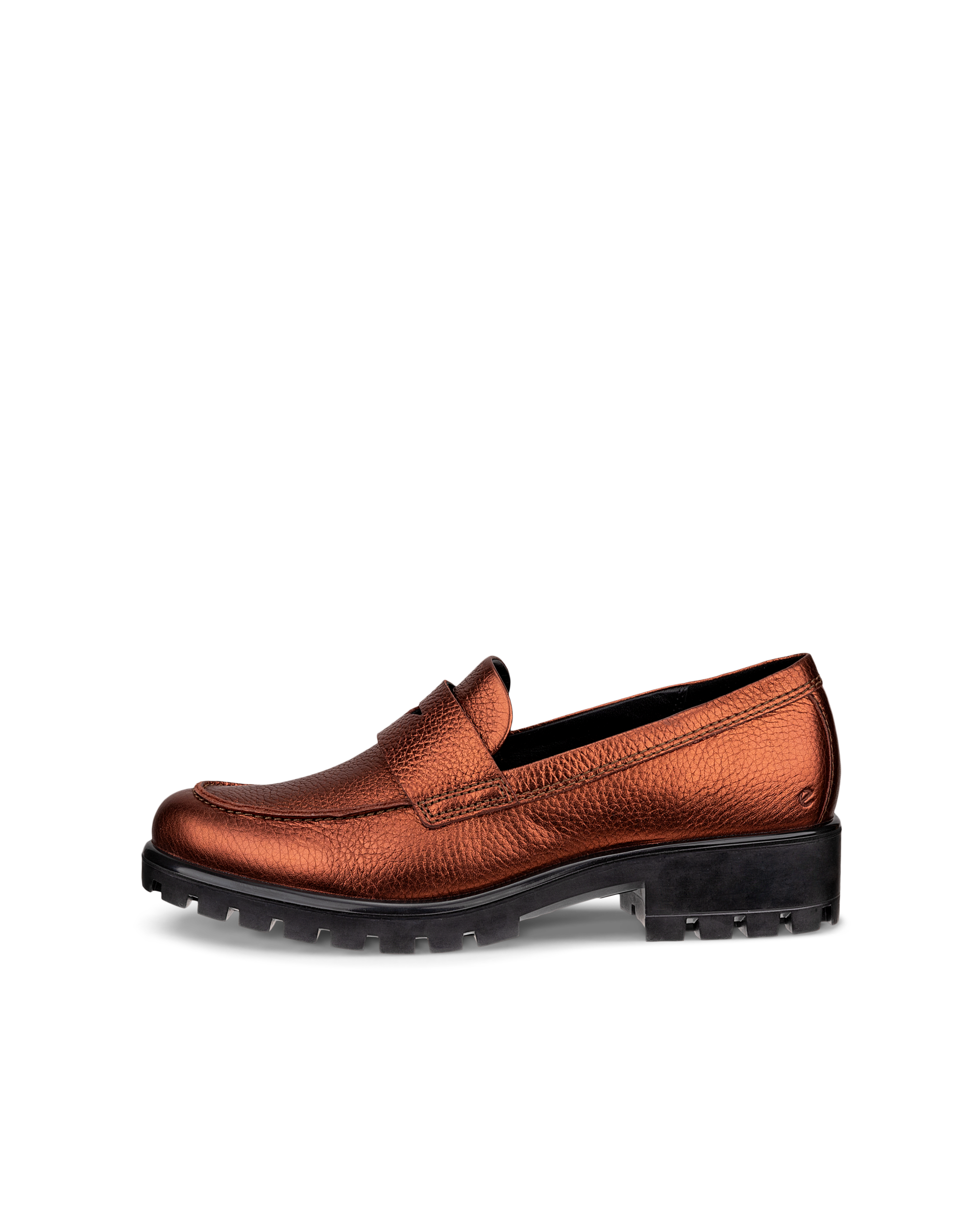 ECCO モッドトレイ 本革 Women's ECCO® Modtray Leather Loafer | Brown
