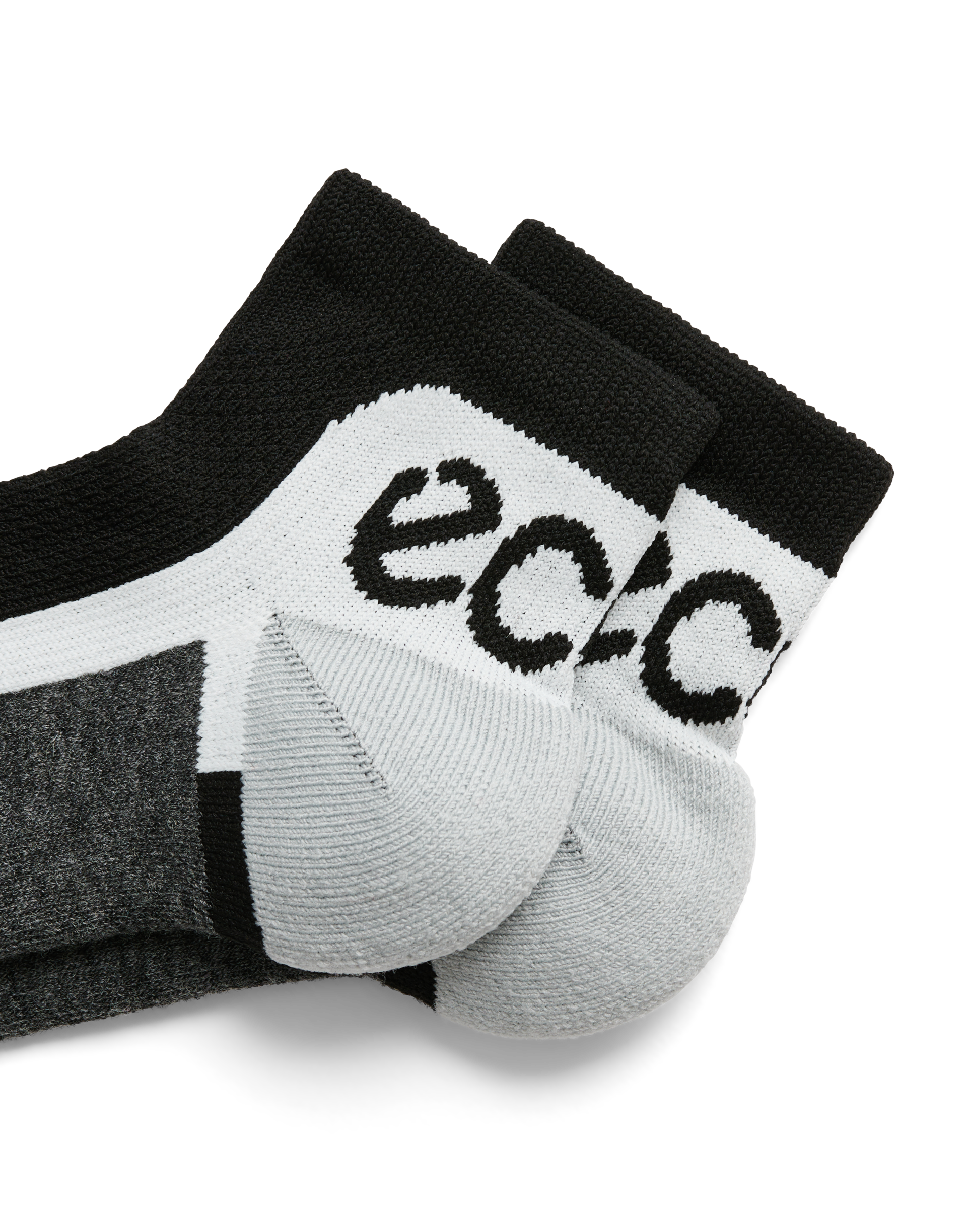 ECCO Tech Sporty Ankle Cut — Black