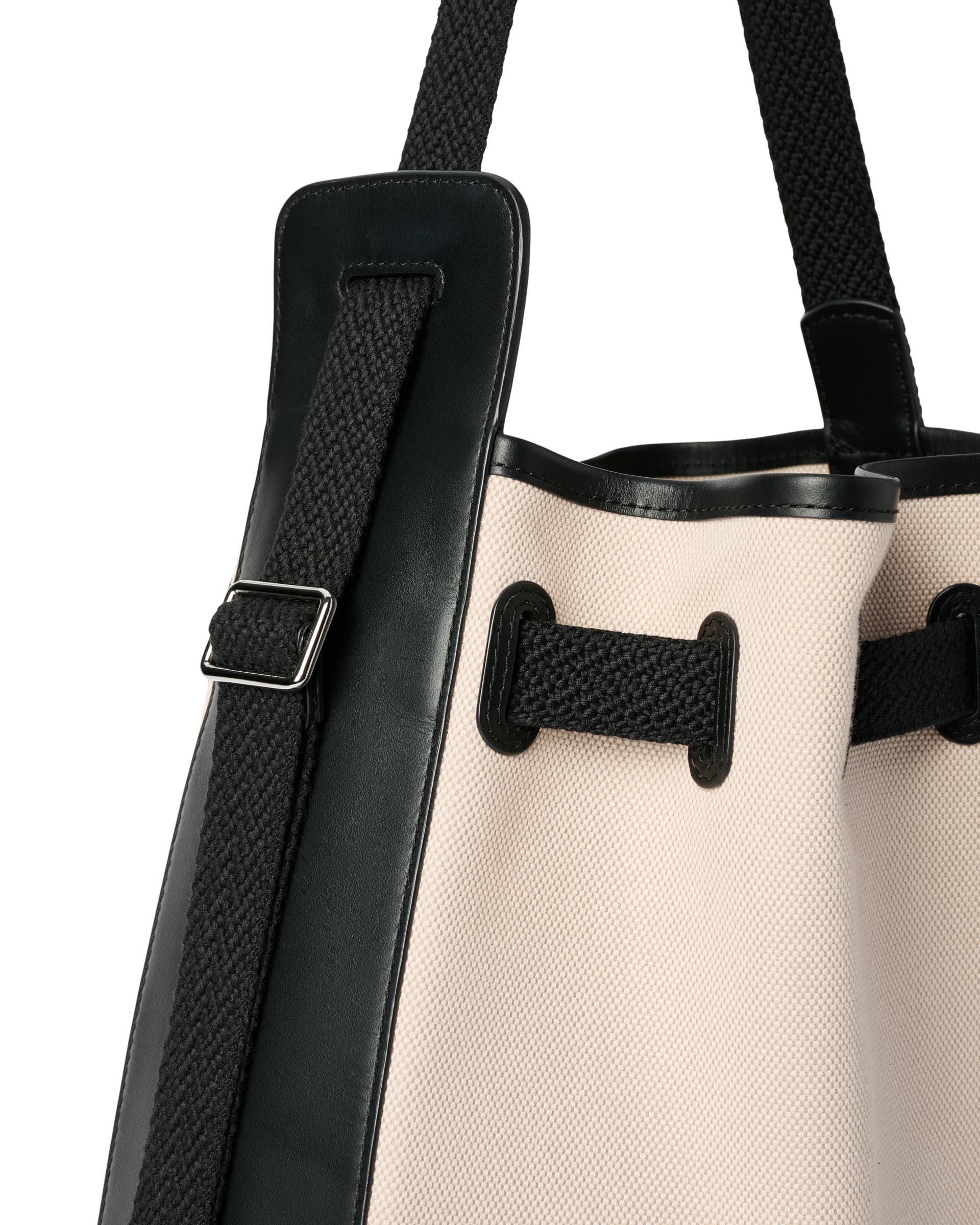 ECCO Sail Medium キャンバスショルダーバッグ - ベージュ - Detail-1