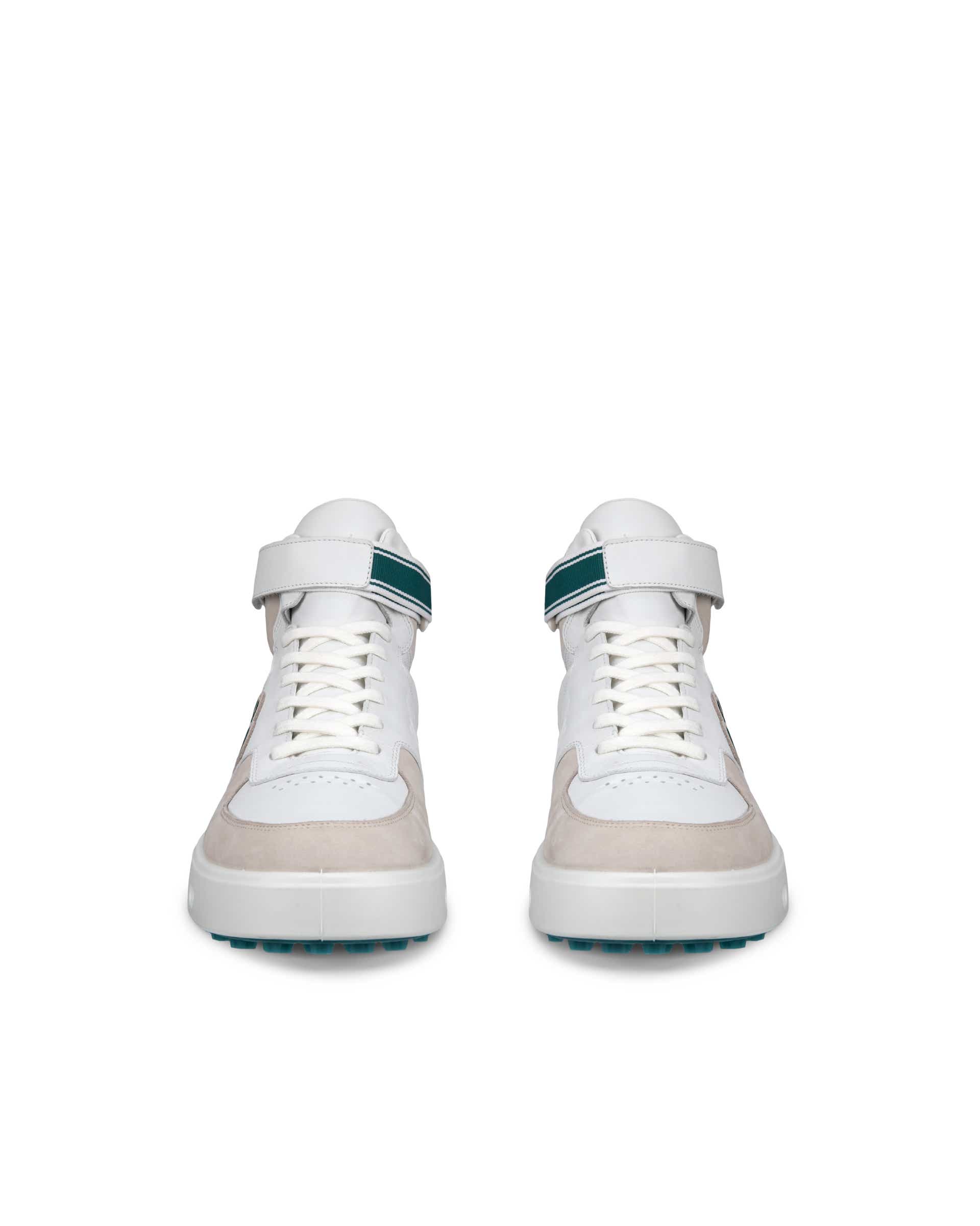 Men's ECCO® Golf Street 720 Leather Gore-Tex Golf Shoe - Multicolor - Front pair