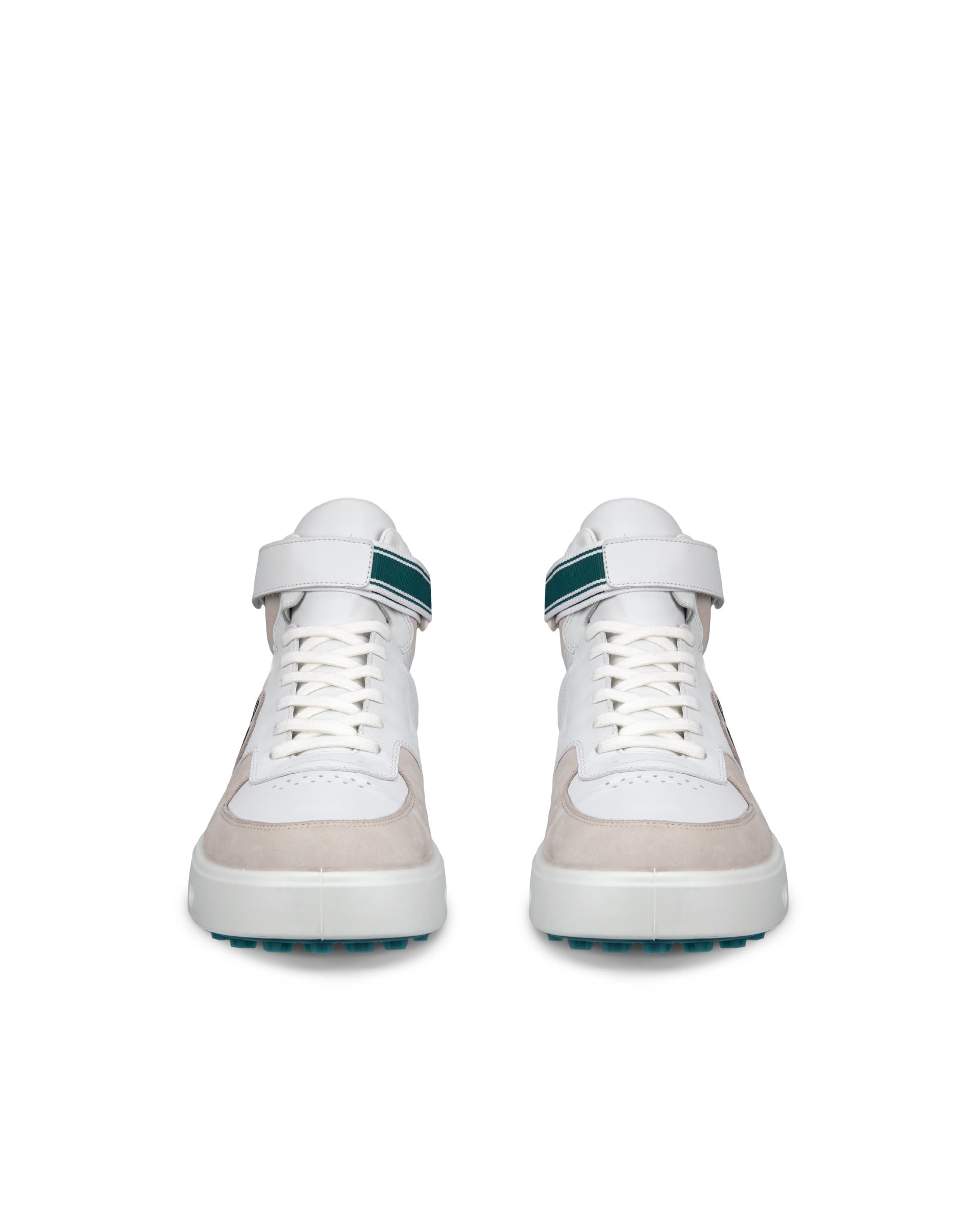 Men's ECCO® Golf Street 720 Leather Gore-Tex Golf Shoe - Multicolor - Front pair