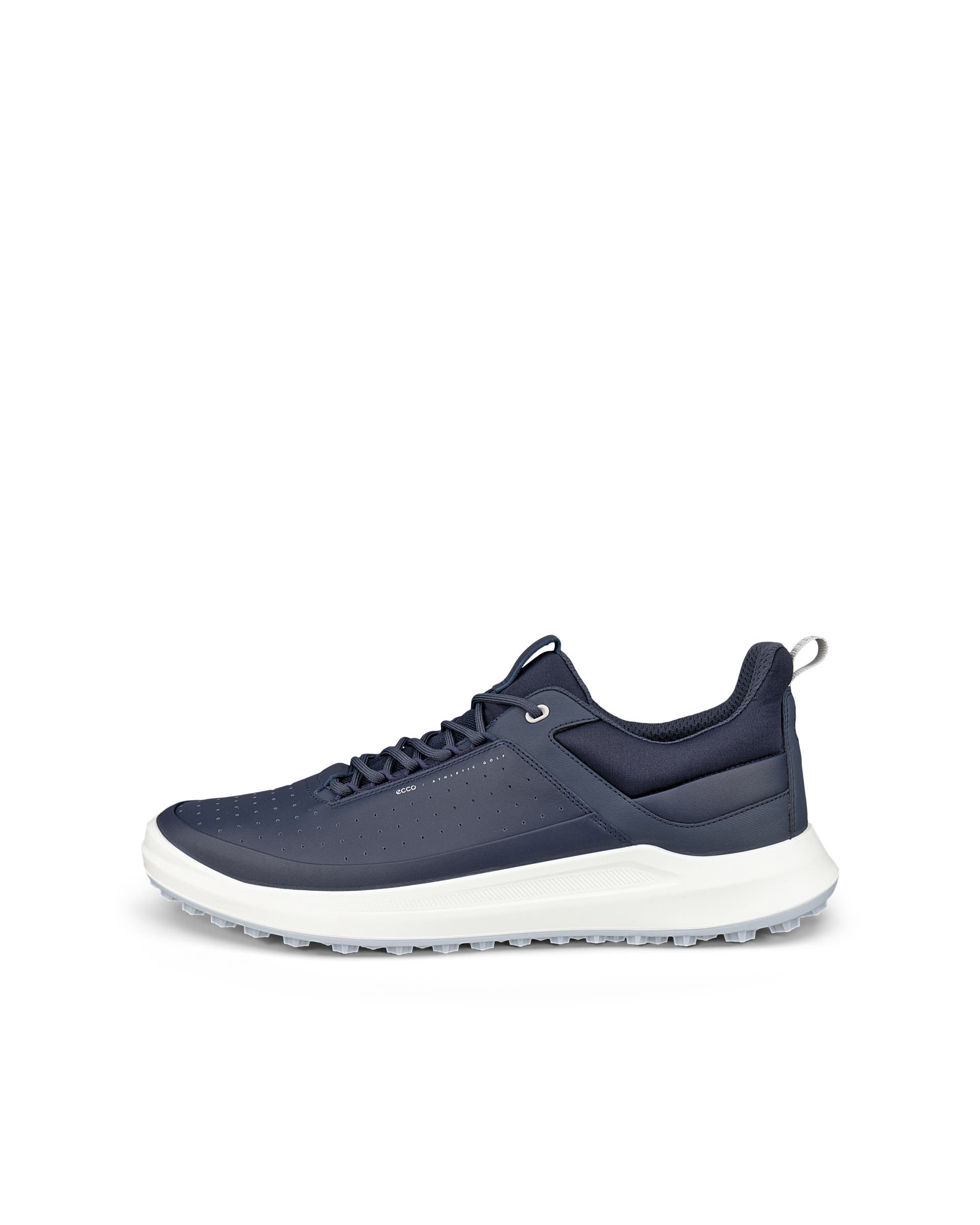 Men's ECCO® Golf Core Leather Shoe - Blue - Outside